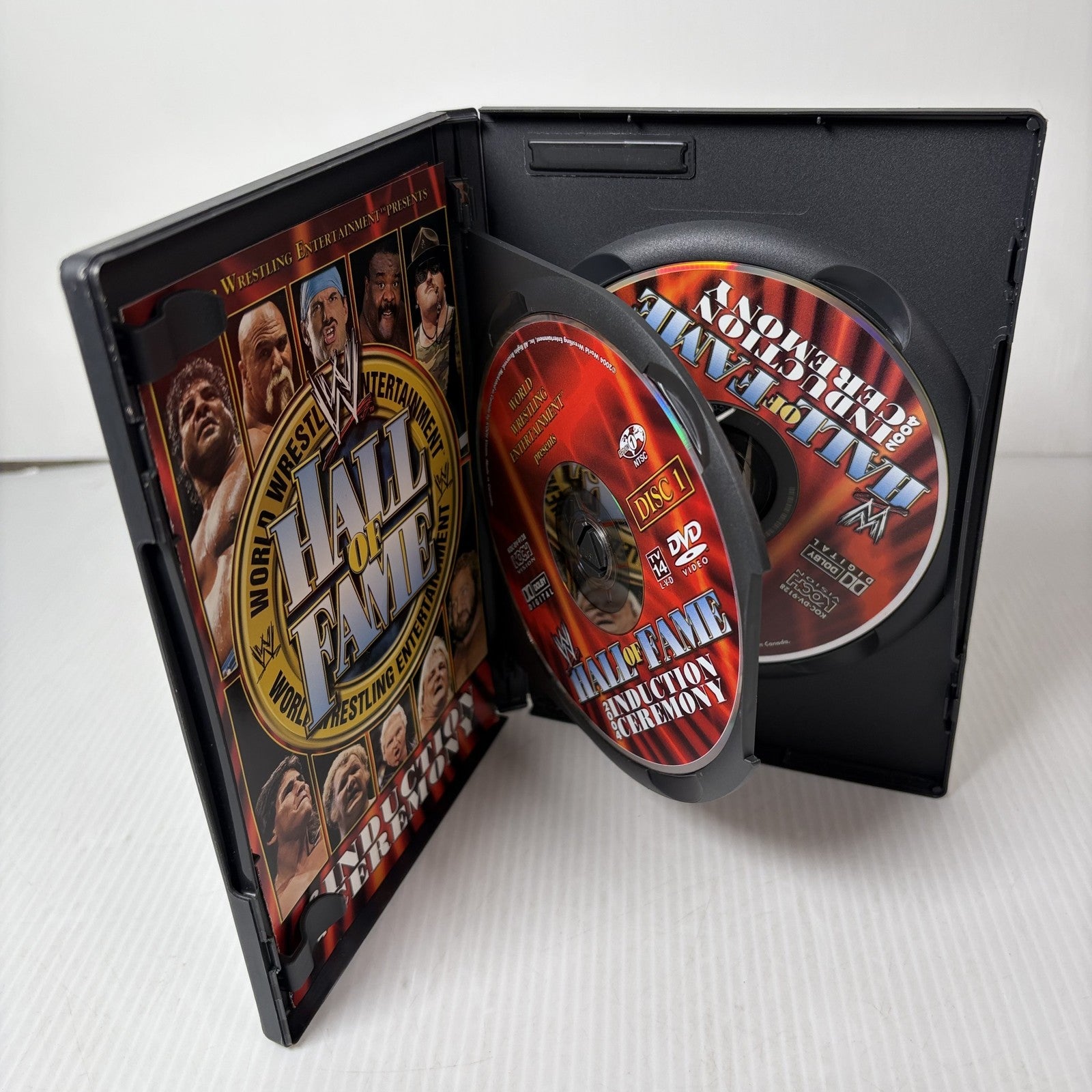 WWE Hall of Fame 2004 Induction Ceremony DVD 2-Disc Set World Wrestling