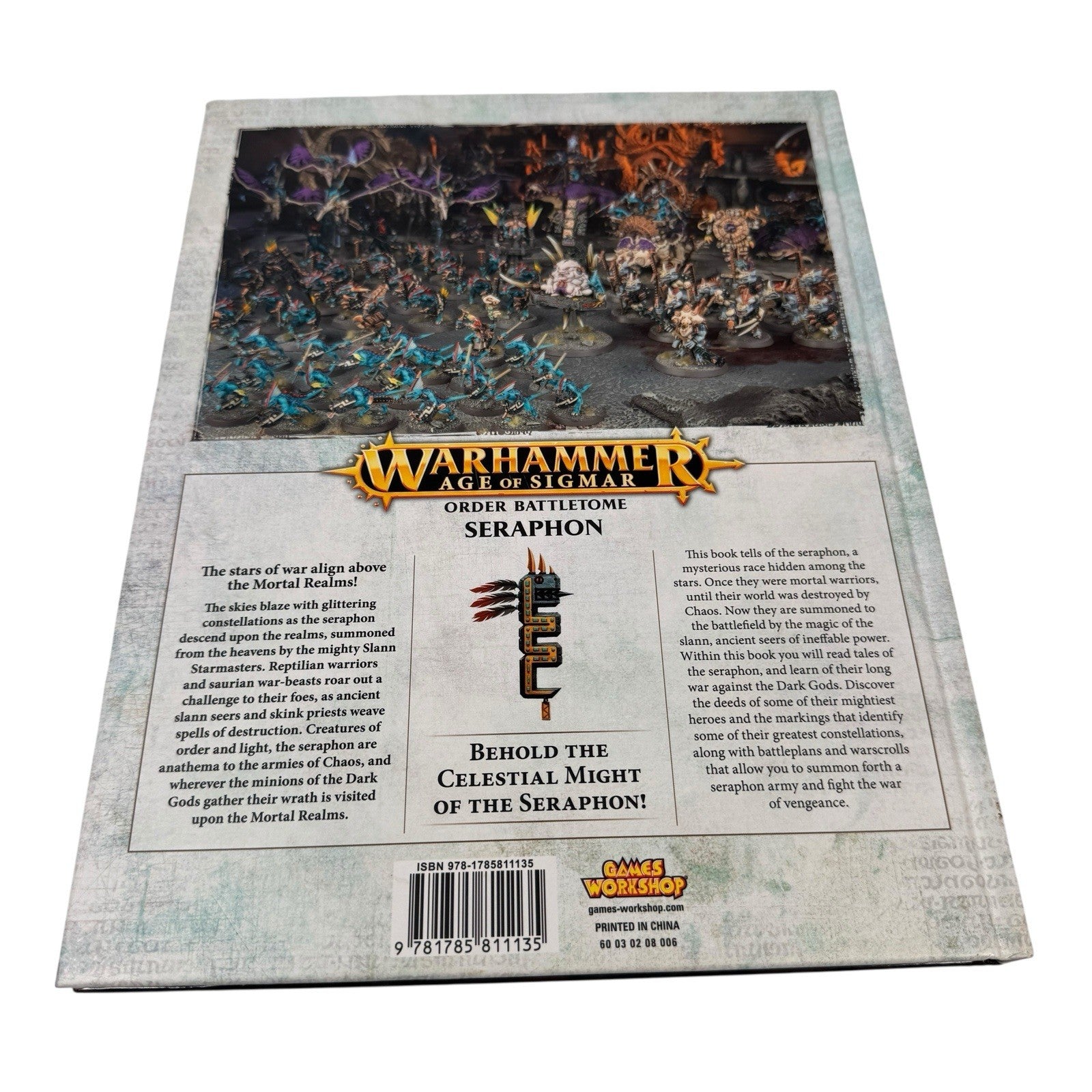 Warhammer Age Of Sigmar Seraphon Order Battletome Hardcover Army Book