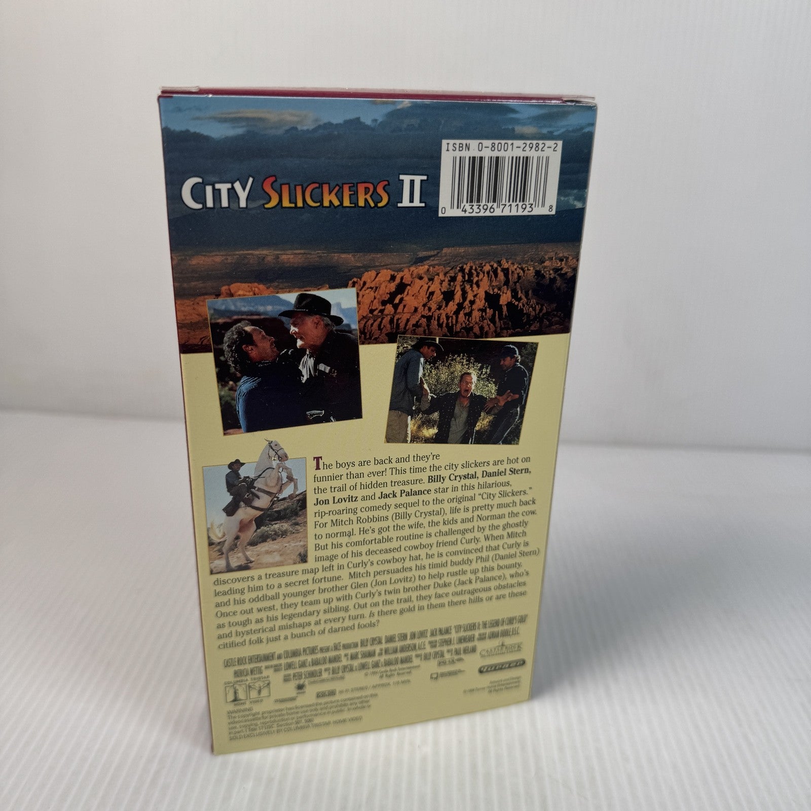 Vintage City Slickers II VHS 1994 Comedy Billy Crystal Daniel Stern Jon Lovitz M