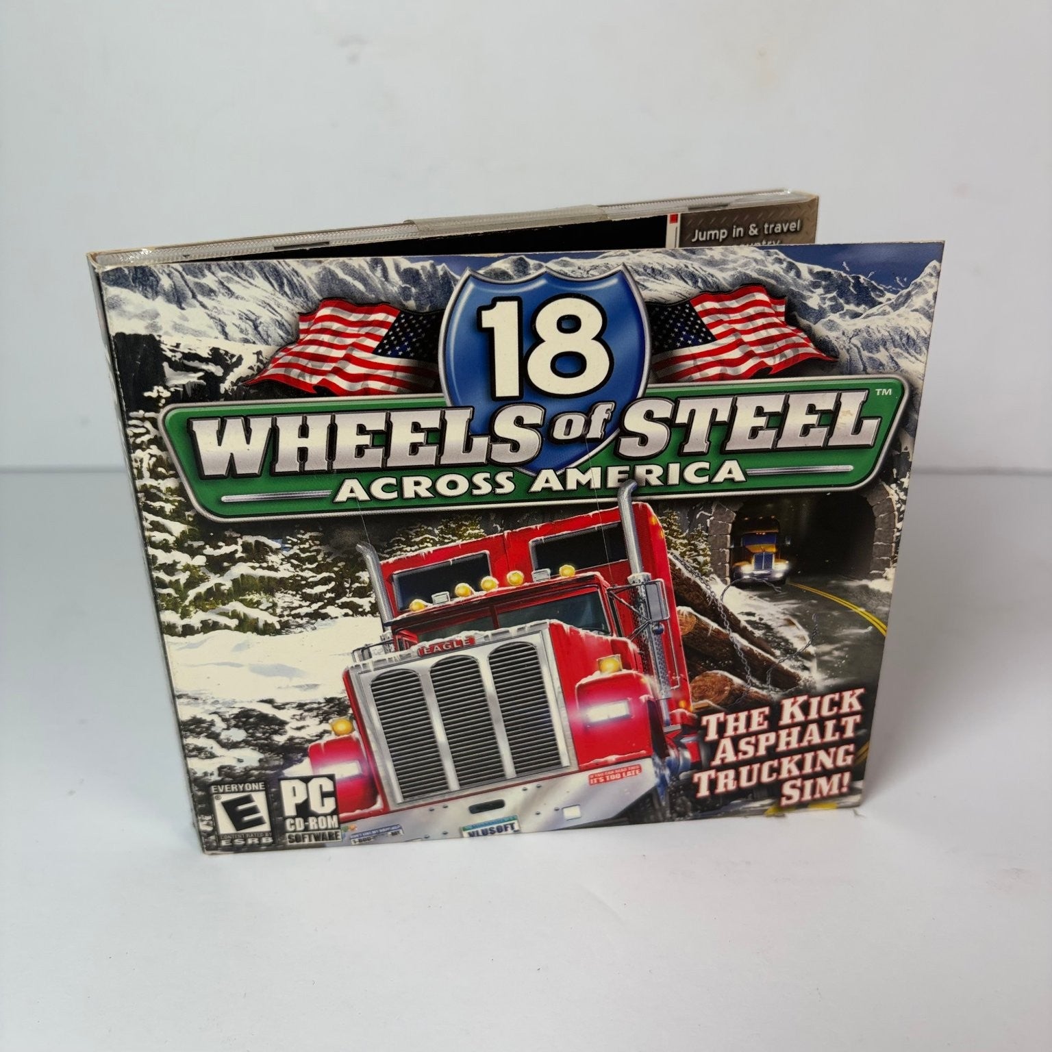 18 Wheels of Steel Across America PC CD-ROM ValuSoft THQ Trucking Simulation