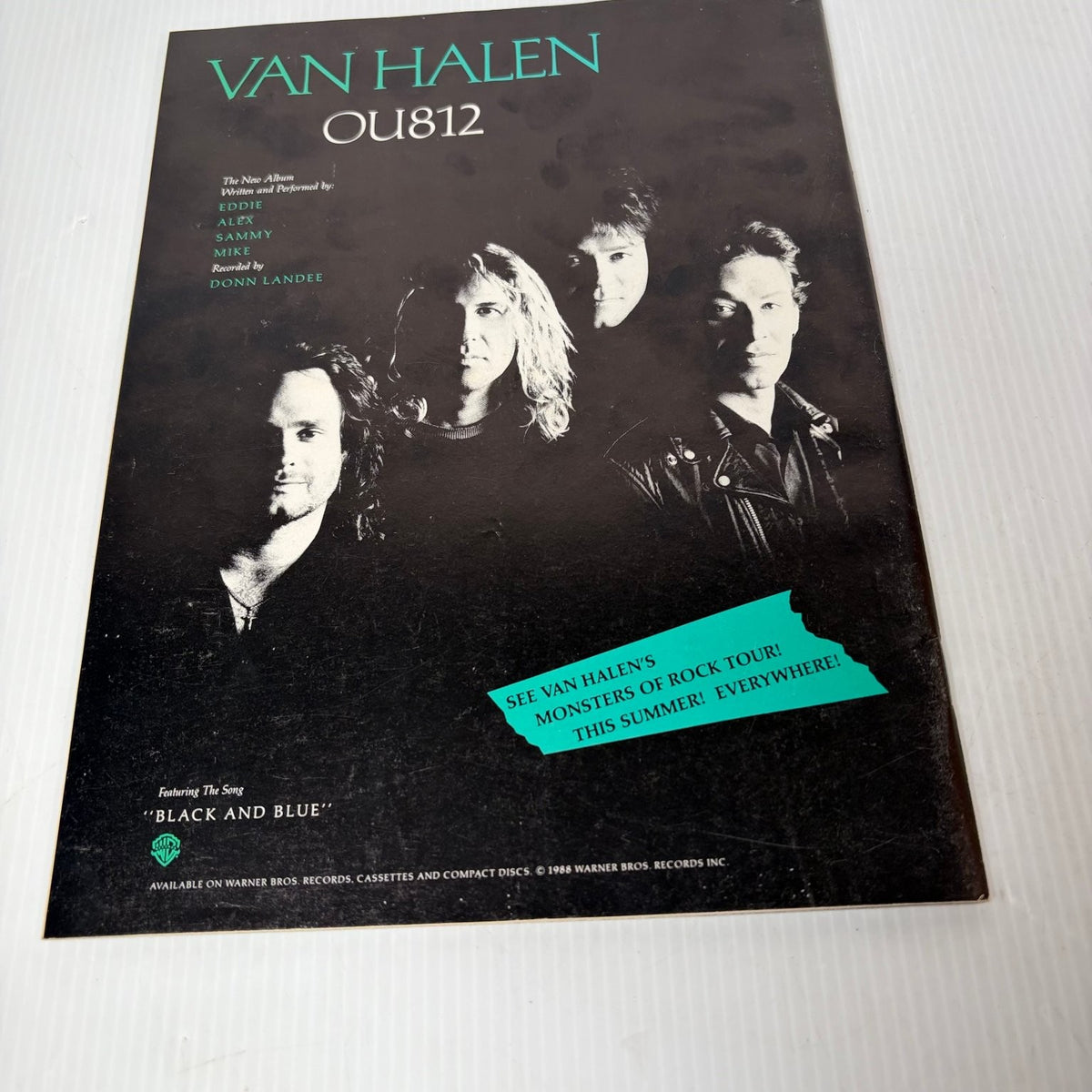 Circus Magazine July 31 1988 Dokken Nikki Sixx Poster Motley Crue Heavy Metal