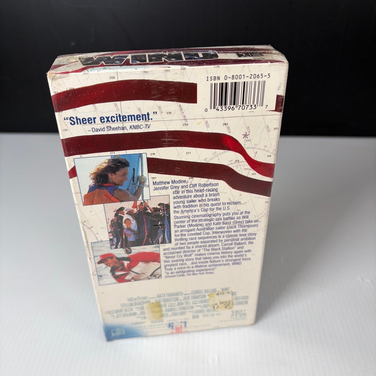 Wind VHS 1992 Drama Sailing Adventure Jennifer Grey Matthew Modine Sealed
