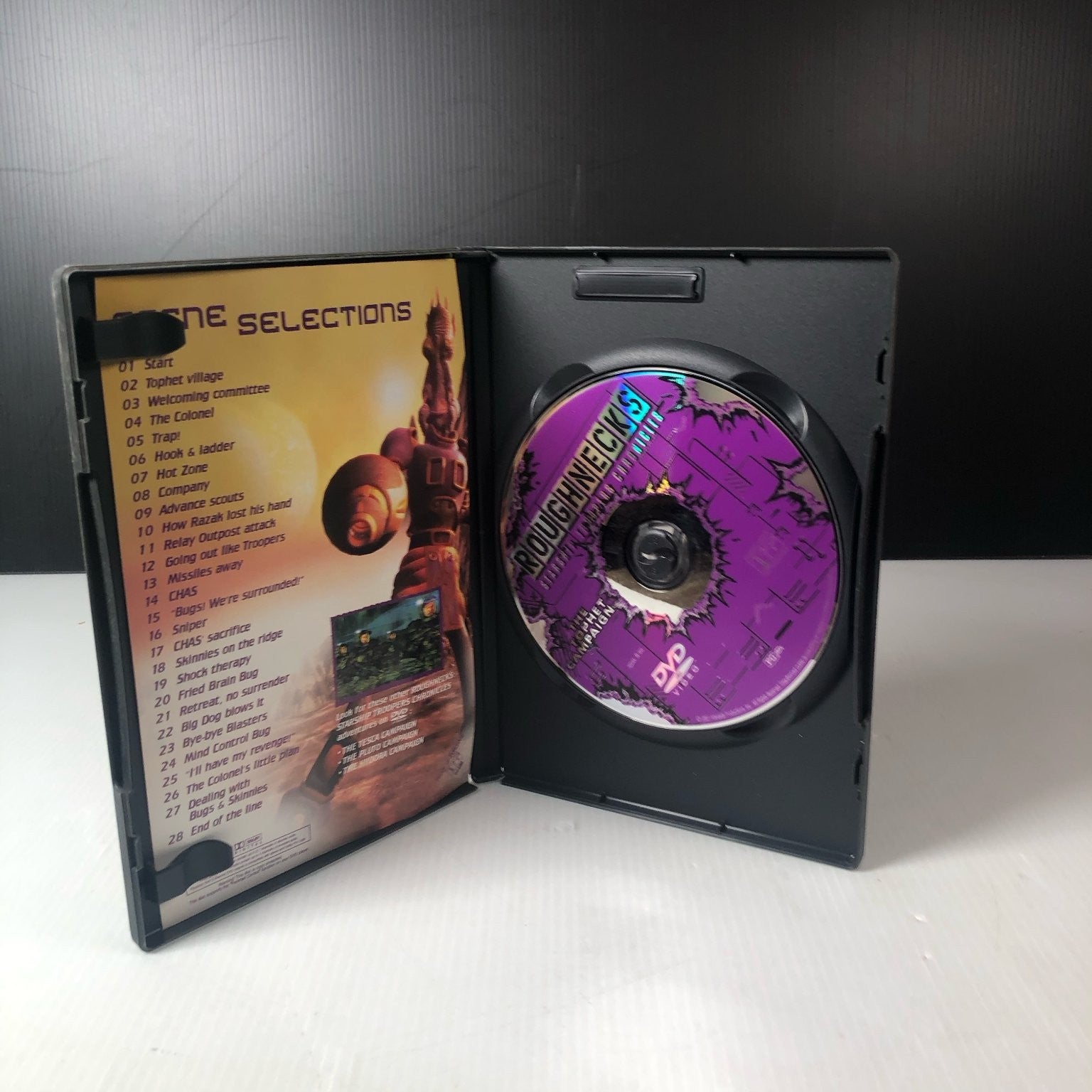 Roughnecks: Starship Troopers Chronicles - The Tophet Campaign DVD 2002 Sci-Fi
