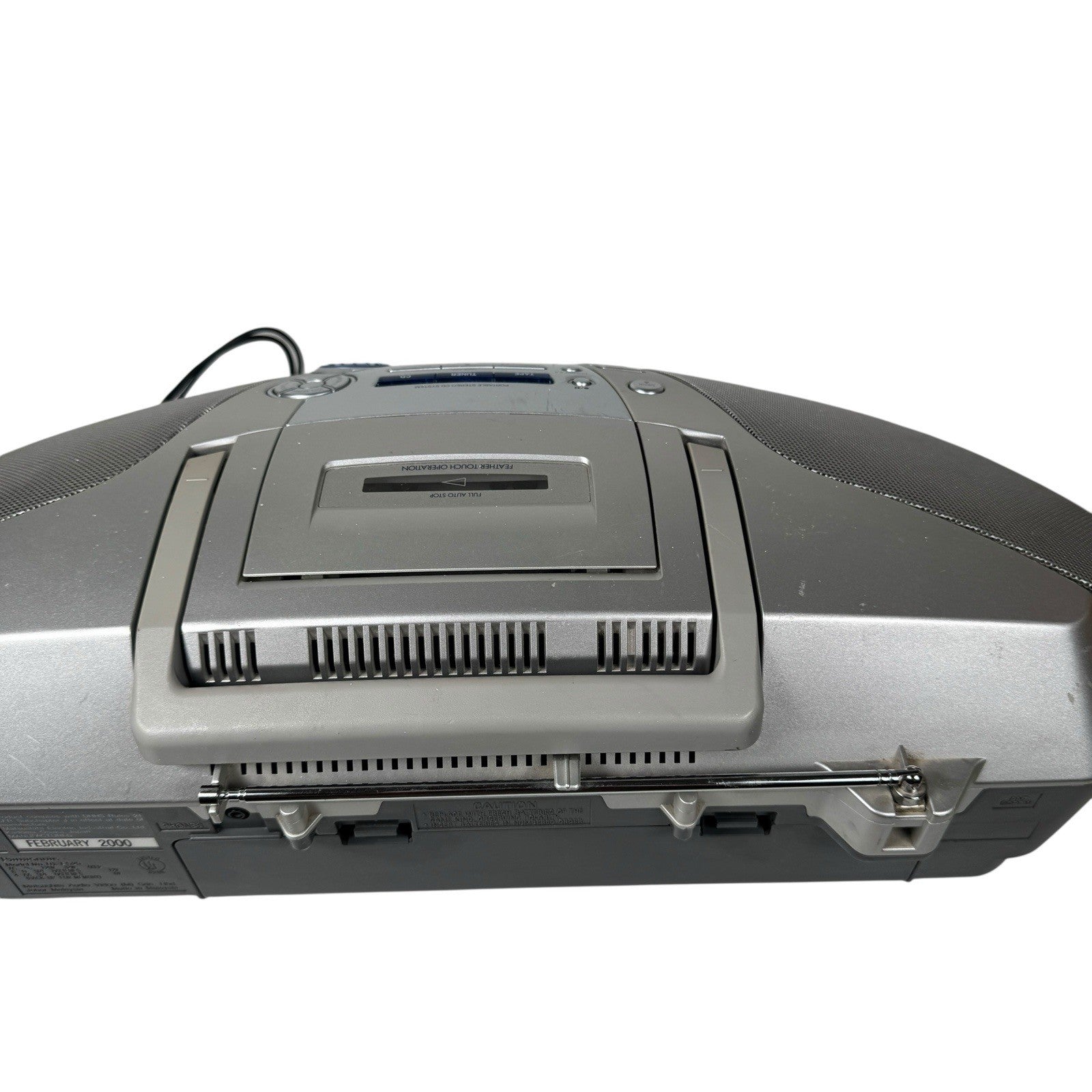 Vintage Y2K Panasonic Power Blaster RX-ES20 Boombox CD & Cassette Tape Player