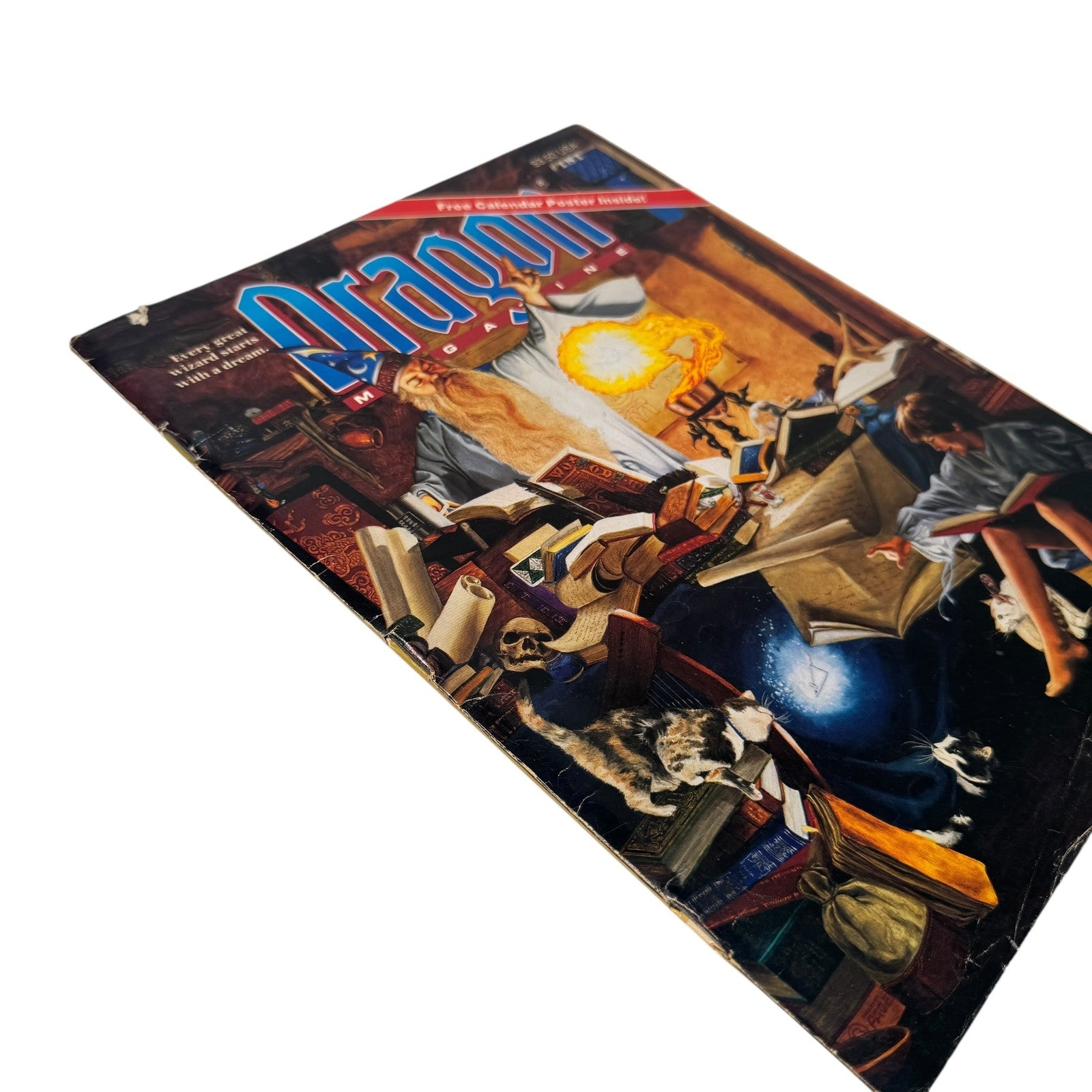 Vintage Dragon Magazine Issue 156 TSR 2nd Edition D&D RPG Fantasy Softcover 1990