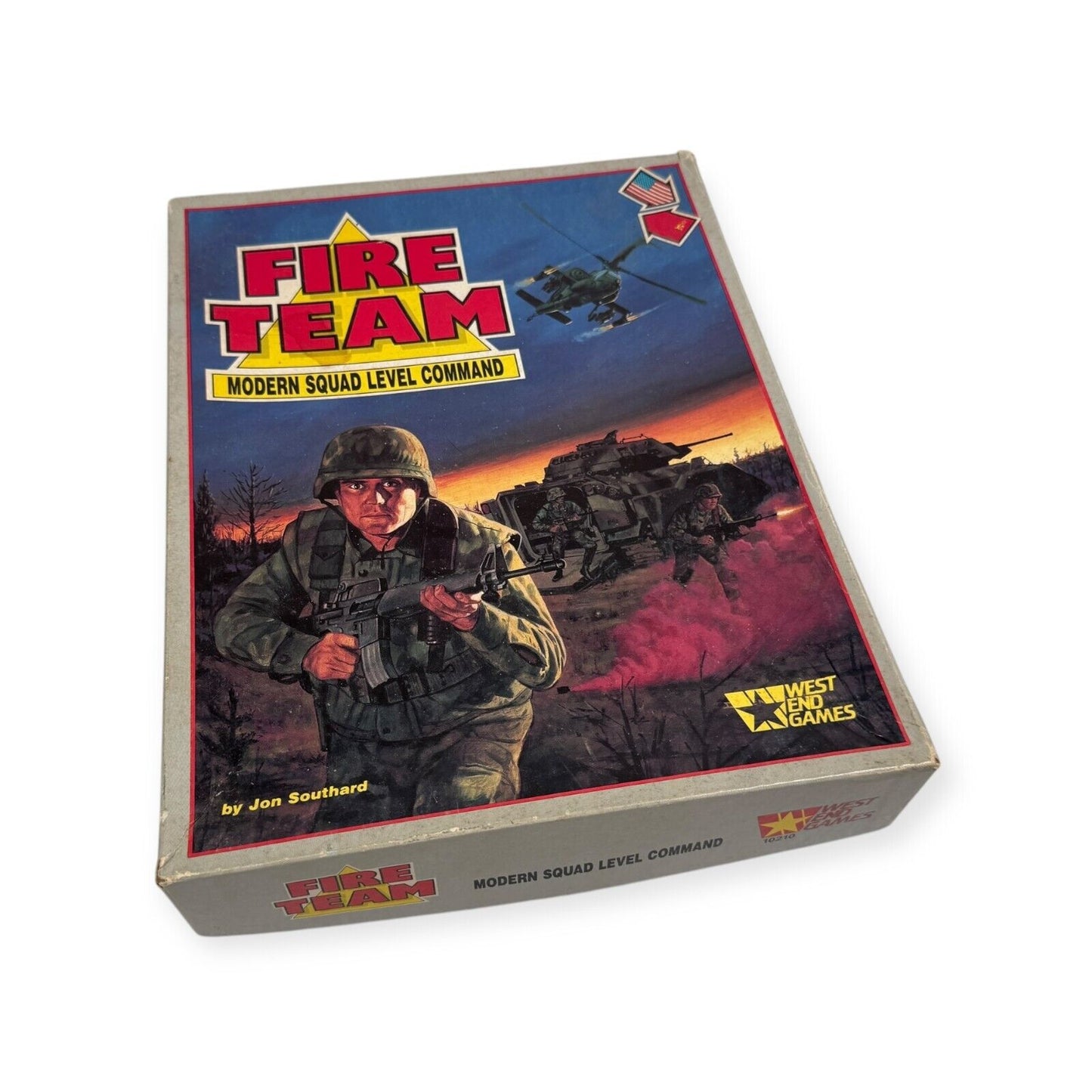 Fire Team Modern Squad Level Command Board Game West End Games 10210