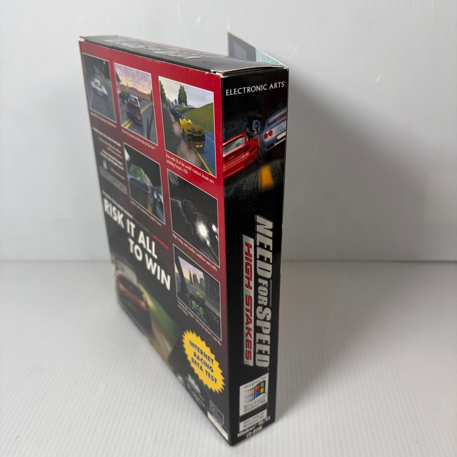 Need for Speed High Stakes Big Box PC CD-ROM Video Game Racing Multiplayer