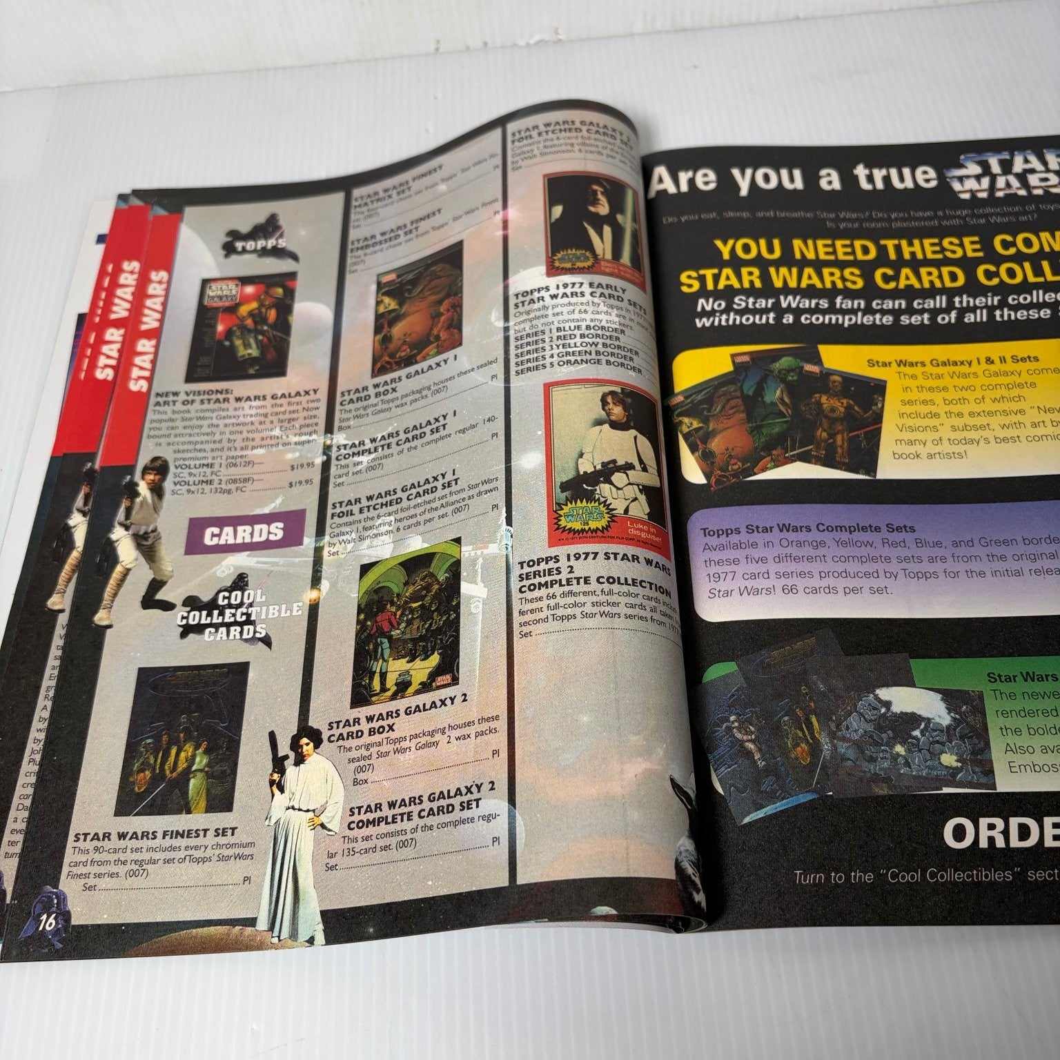 Star Wares Magazine Vol. 8 Catalog January 1997 Star Wars Trilogy Dark Horse