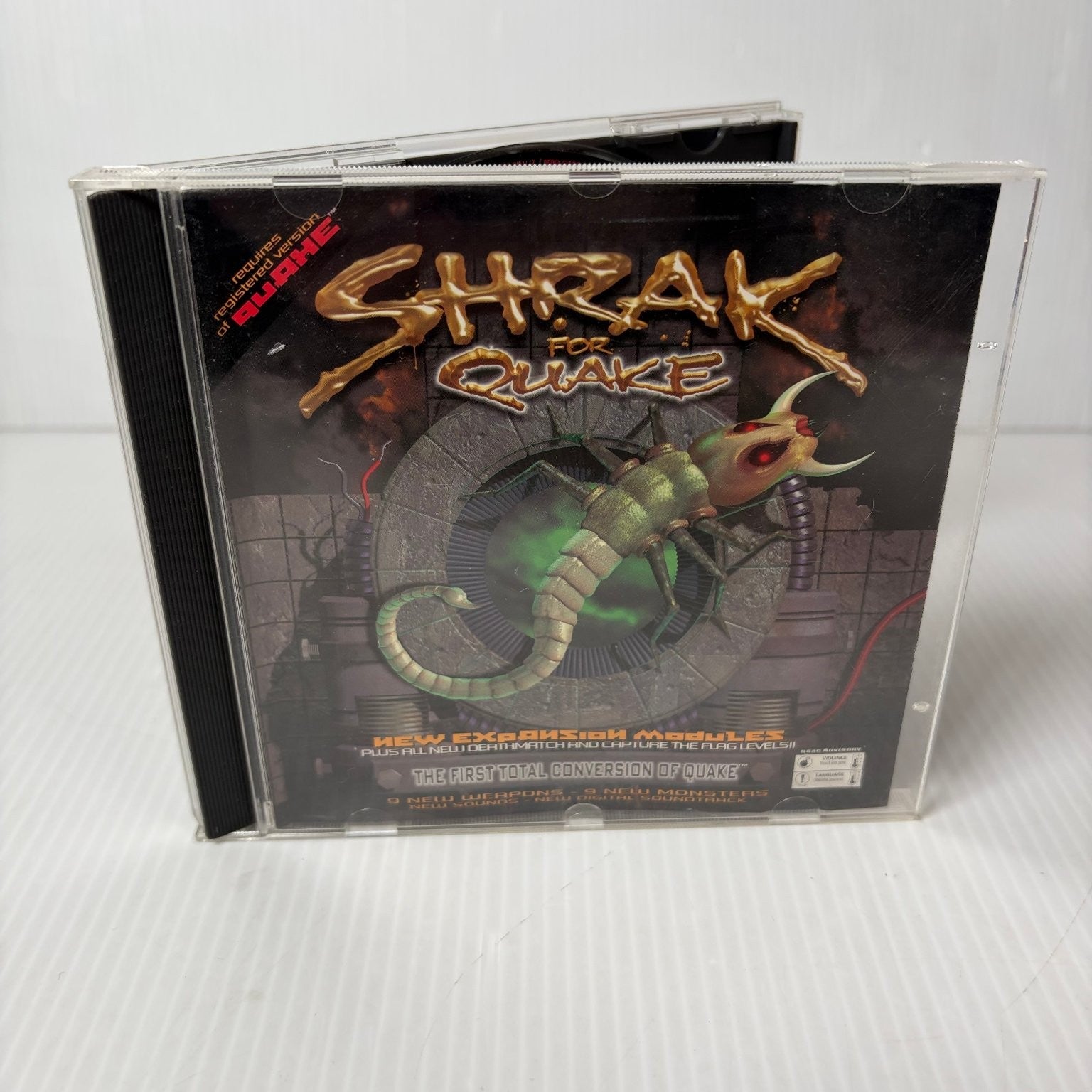 Shrak for Quake Total Conversion Expansion Mod PC Video Game Multiplayer