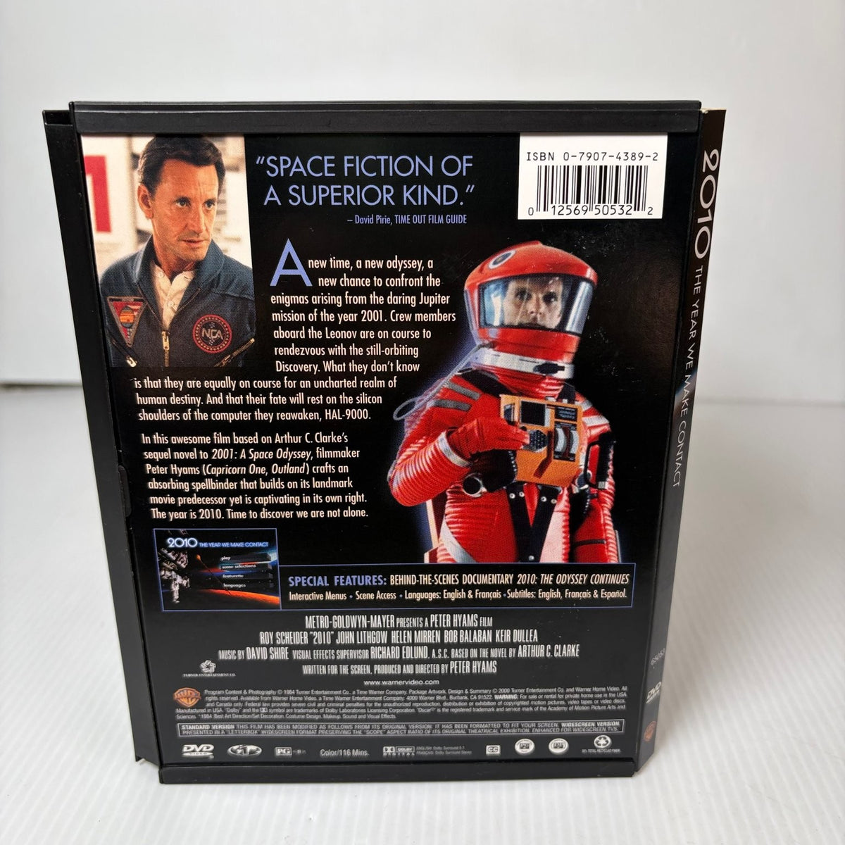 2010: The Year We Make Contact DVD 1984 Roy Scheider John Lithgow Sci-Fi