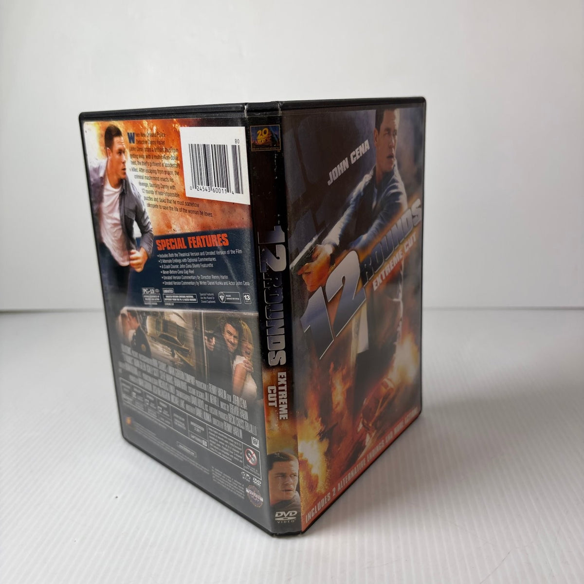 12 Rounds Extreme Cut DVD 2009 John Cena Renny Harlin Action Special Features