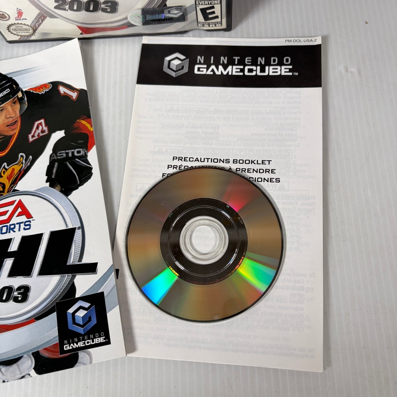 NHL 2003 Nintendo GameCube Video Game EA Sports Hockey