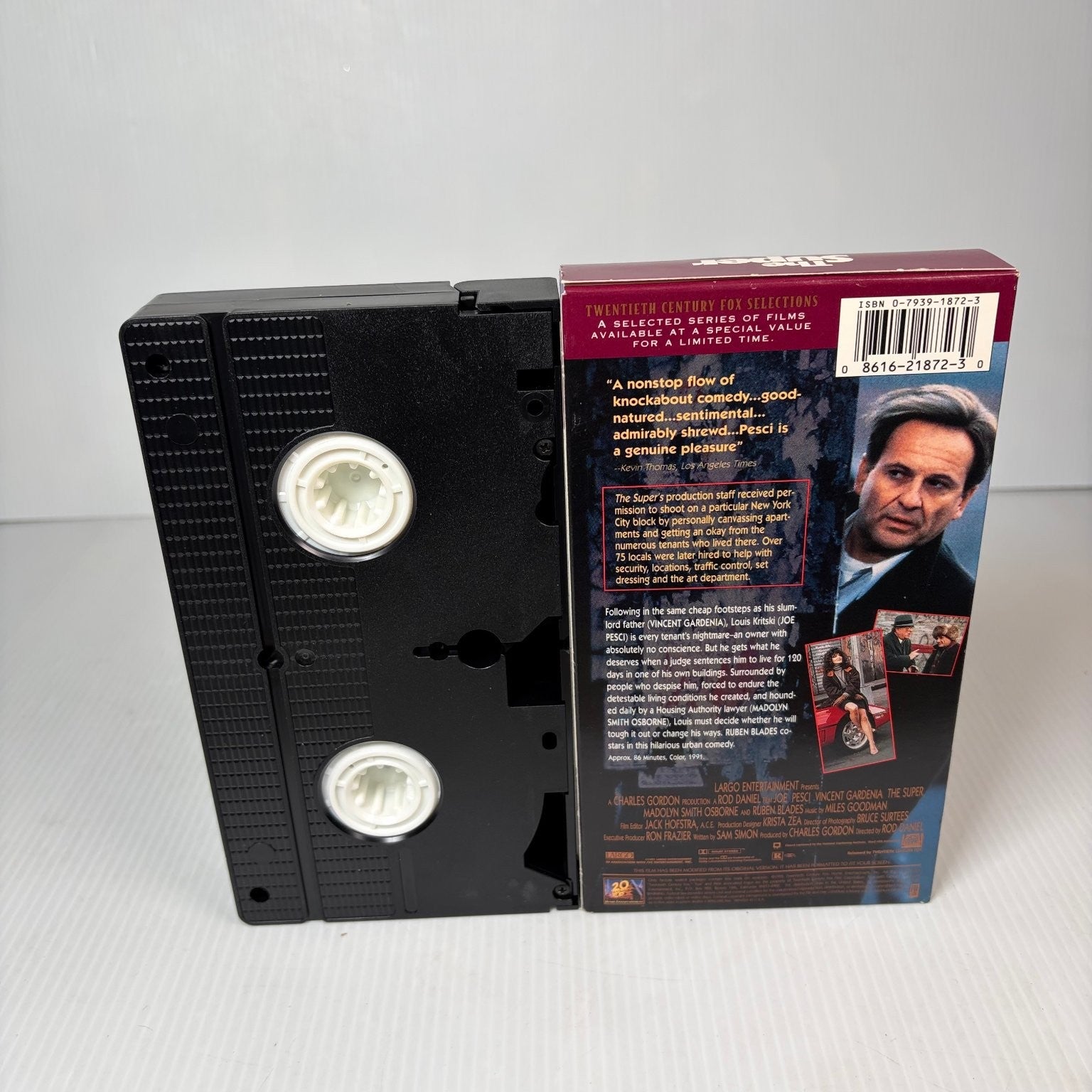 The Super VHS 1991 Joe Pesci Comedy R Rated Twentieth Century Fox Selections