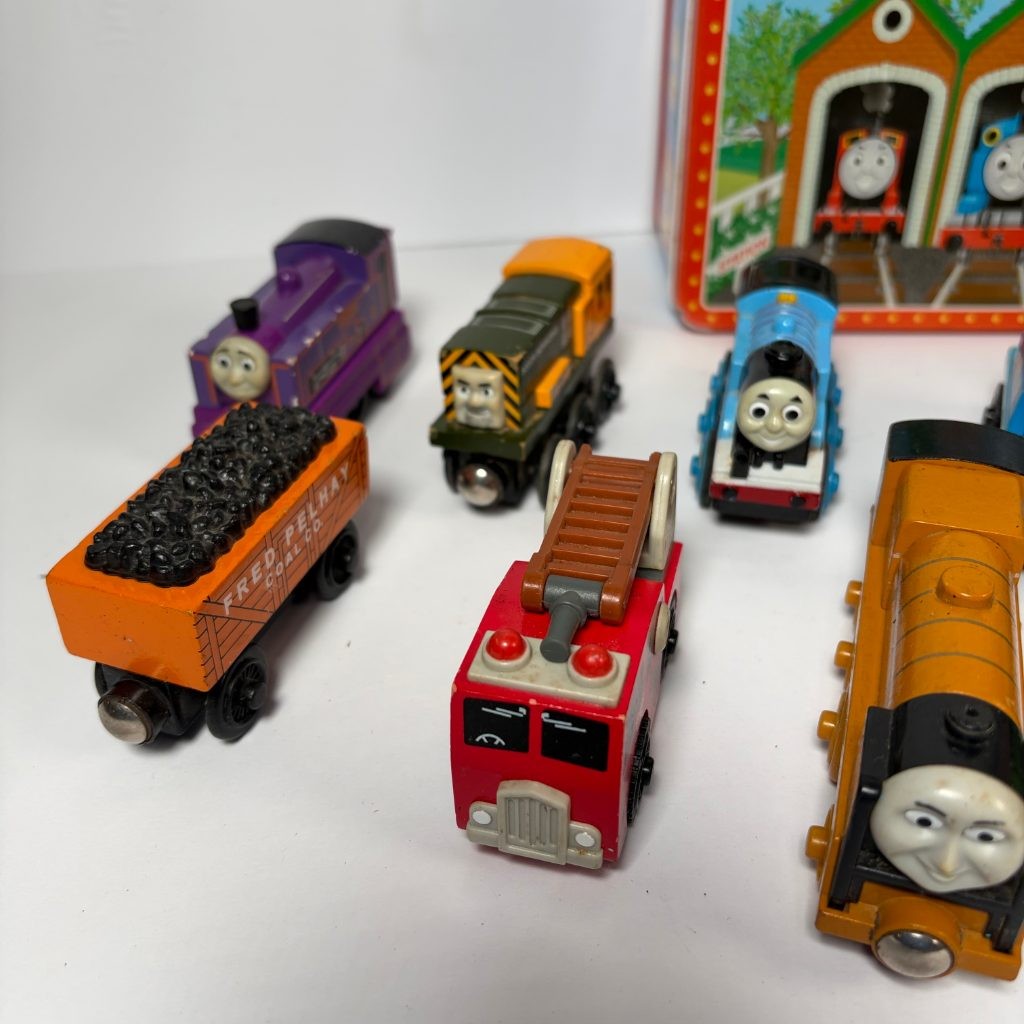 Thomas & Friends Wooden Railway Lot 11 Trains Murdoch Percy Thomas Tin Lunchbox