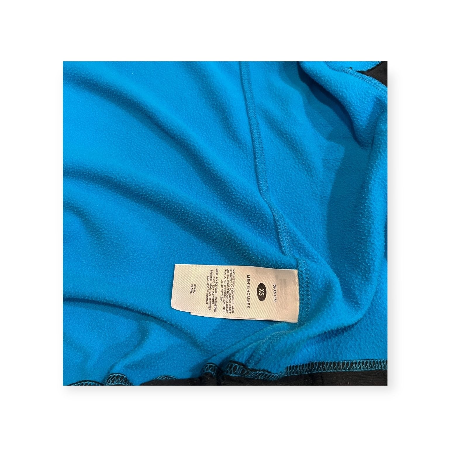 Columbia Biking Vest Men's Blue Size XS Omni-Shade High Road Zip Pockets