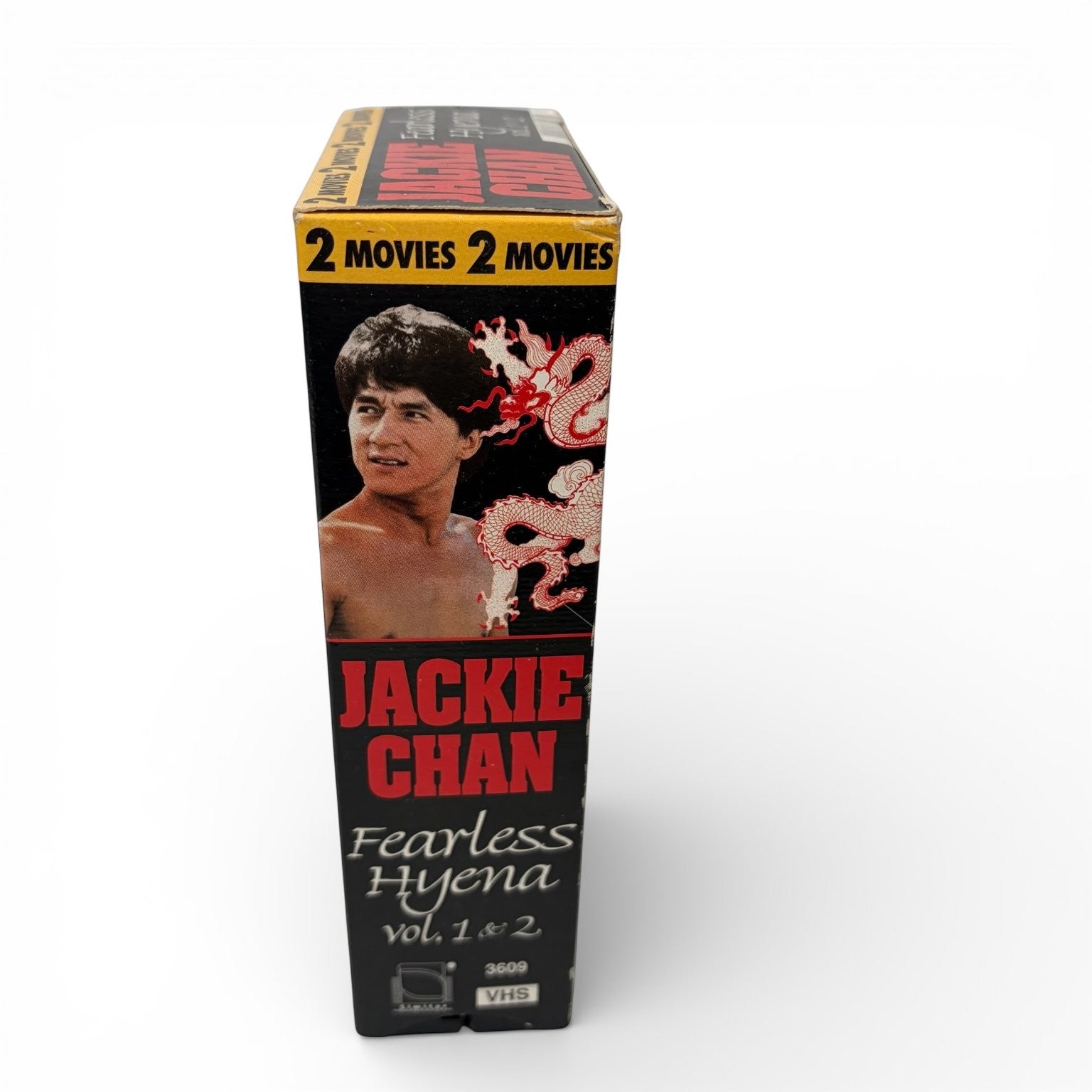 Jackie Chan Fearless Hyena Vol 1 & 2 VHS 1995 Martial Arts Simitar 2-Tape Set