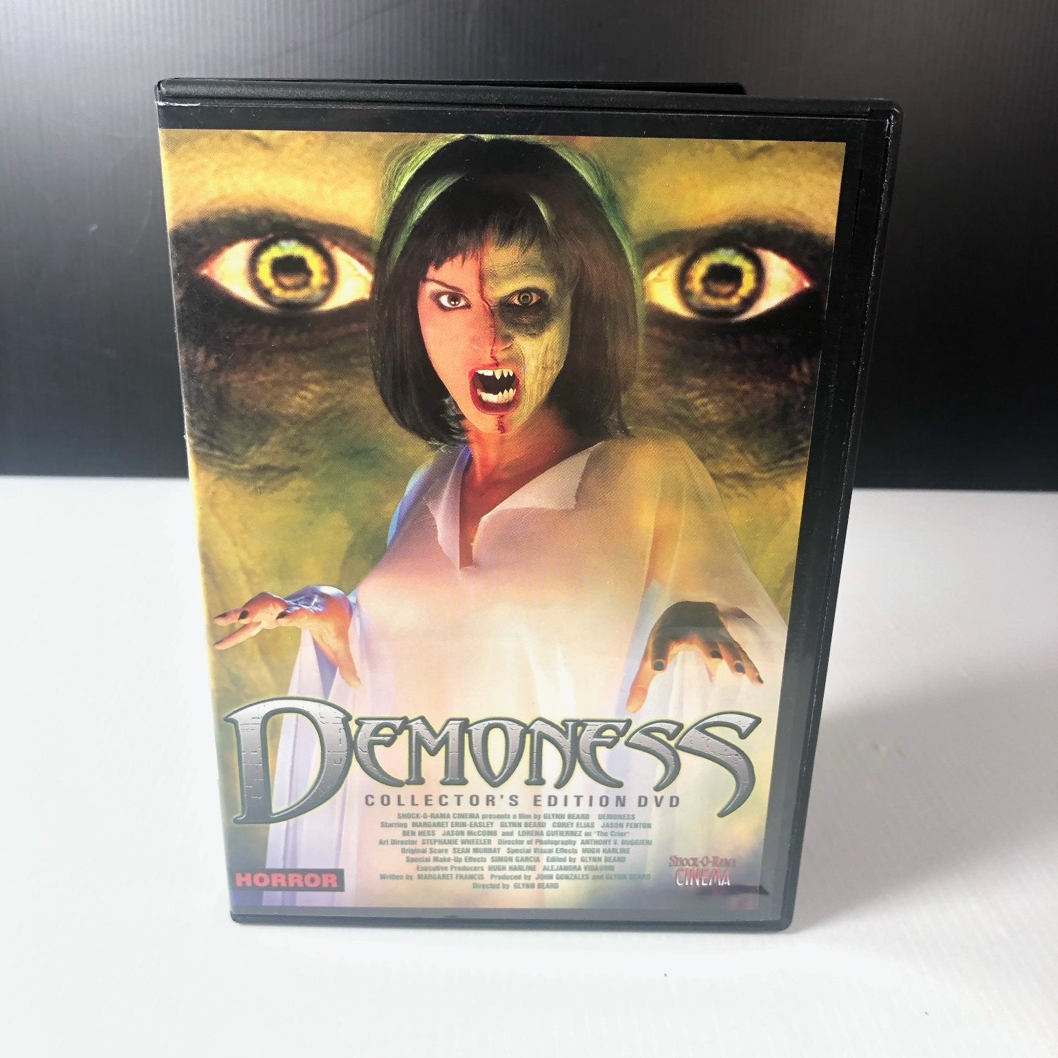 Demoness DVD 2002 Collector's Edition Glynn Beard Shock-O-Rama Horror Movie