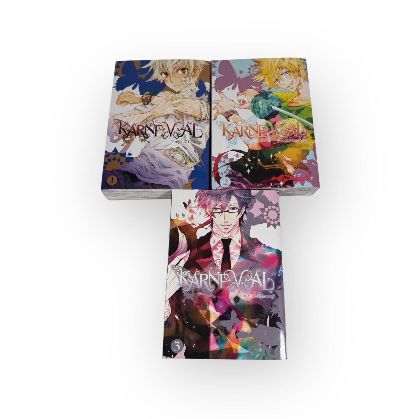 Karneval Yen Press Manga English Version Omnibus Volumes 1, 2, and 3 1st Edition