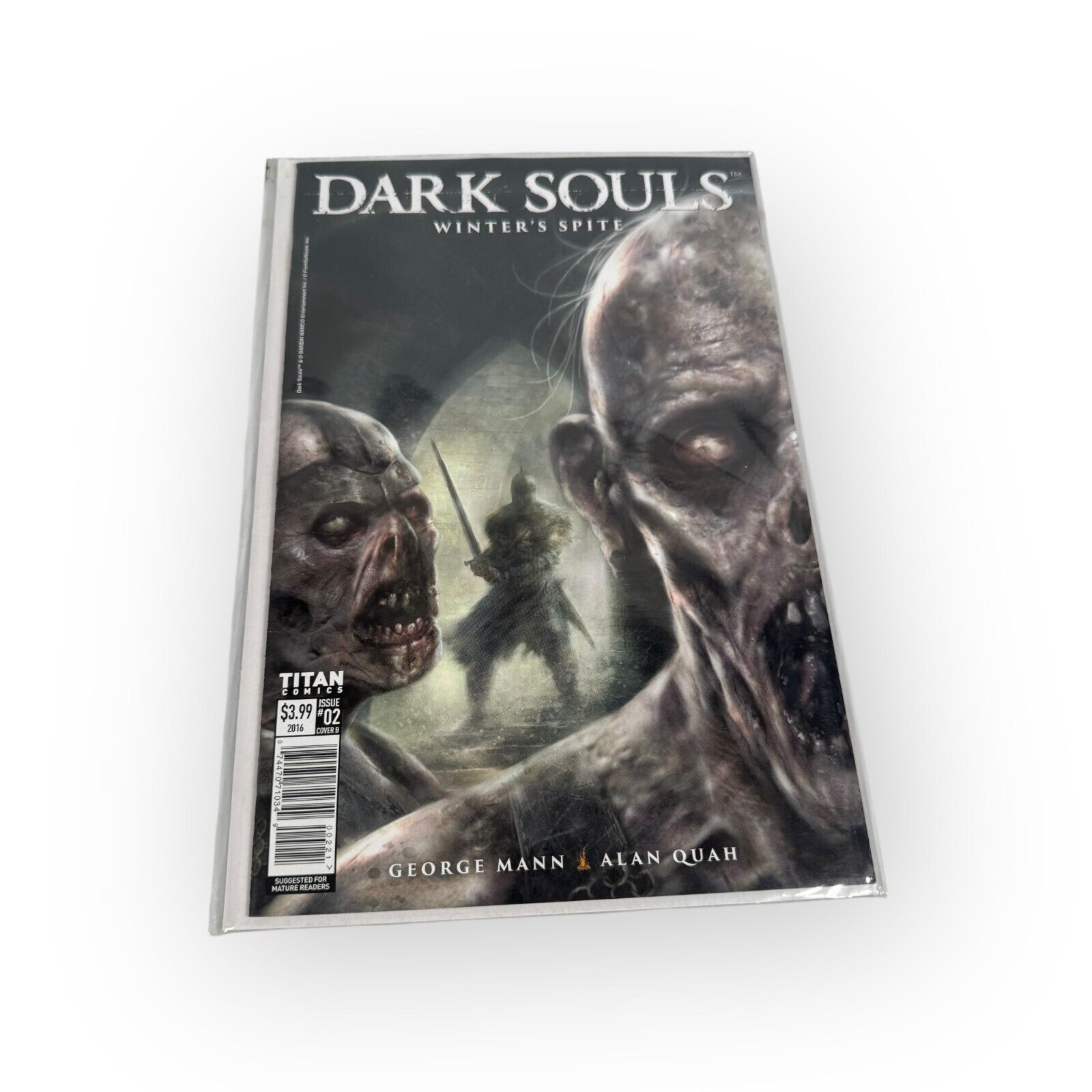 Dark Souls Winter’s Spite #2 Cover B Percival Titan Comics 2016 RARE