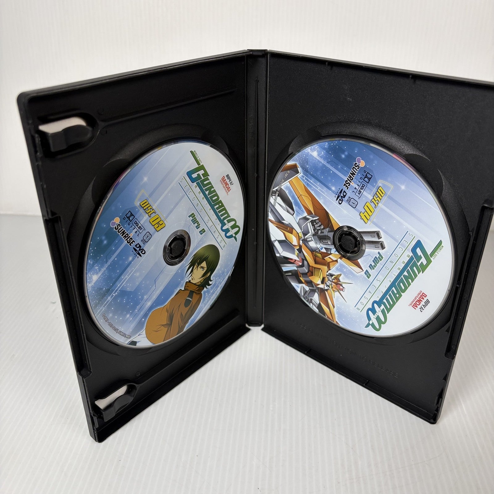 Mobile Suit Gundam 00 Second Season Part 3 DVD Bandai Entertainment Region 1