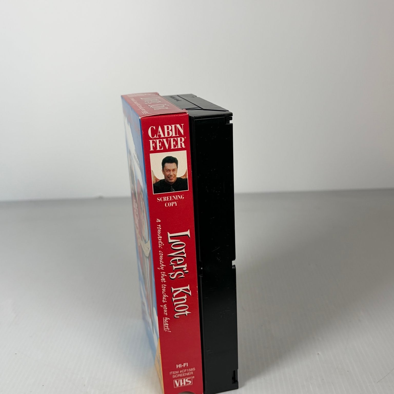 Lover's Knot VHS 1996 RomCom Promotional Screener Tim Curry Jennifer Grey
