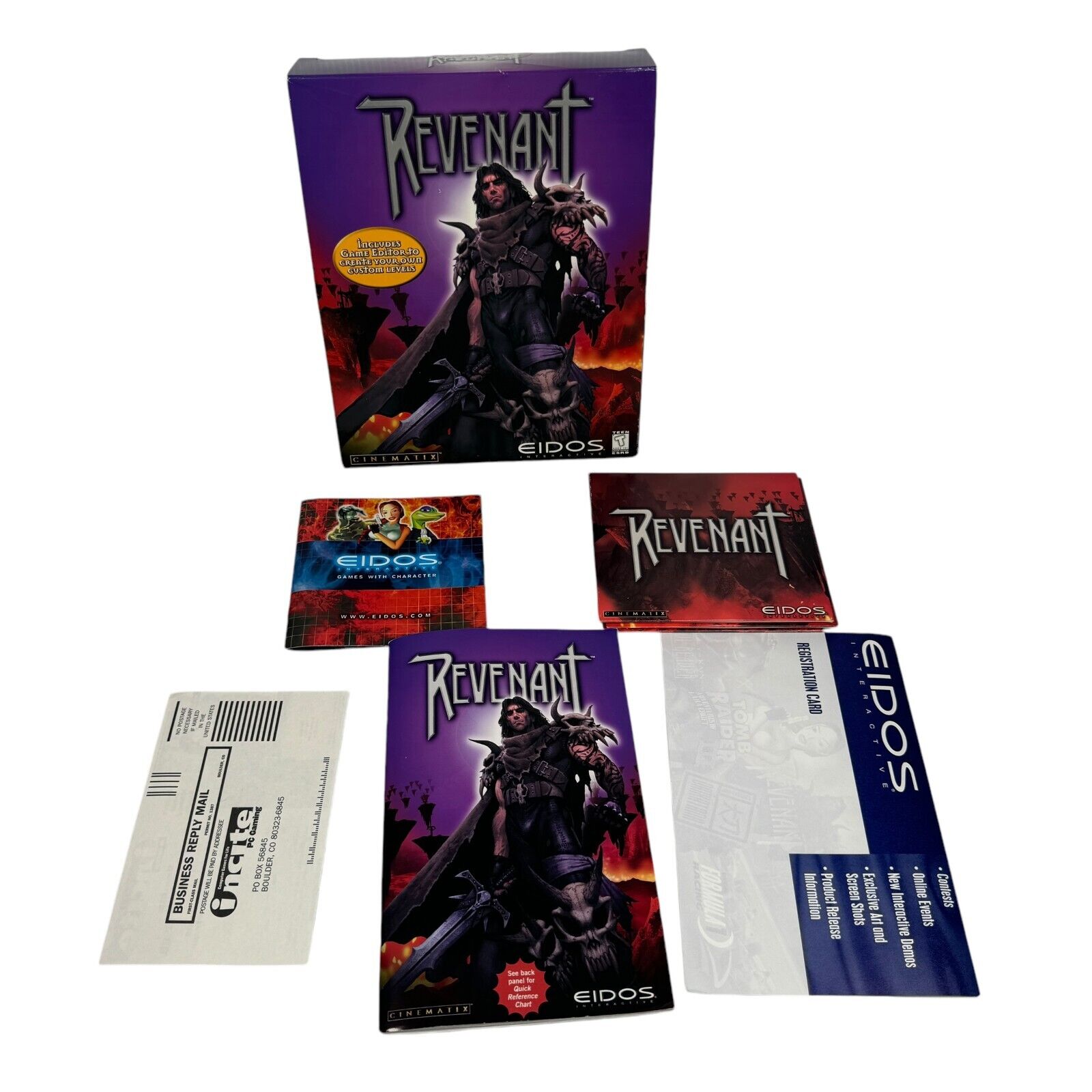 Revenant Big Box PC Game by Eidos Complete in Box CIB Dungeon Crawler RPG