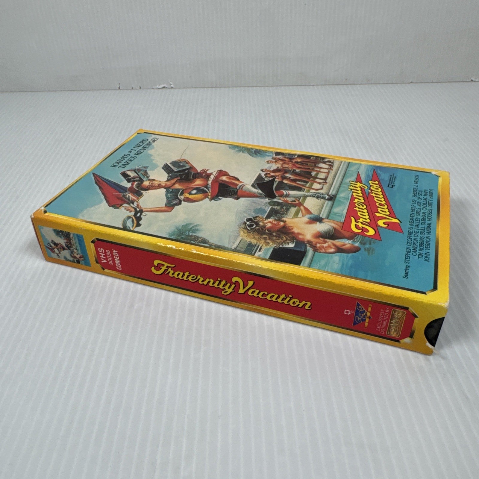 Fraternity Vacation VHS Video Tape Tim Robbins 1980s USA UP ALL NIGHT Vintage