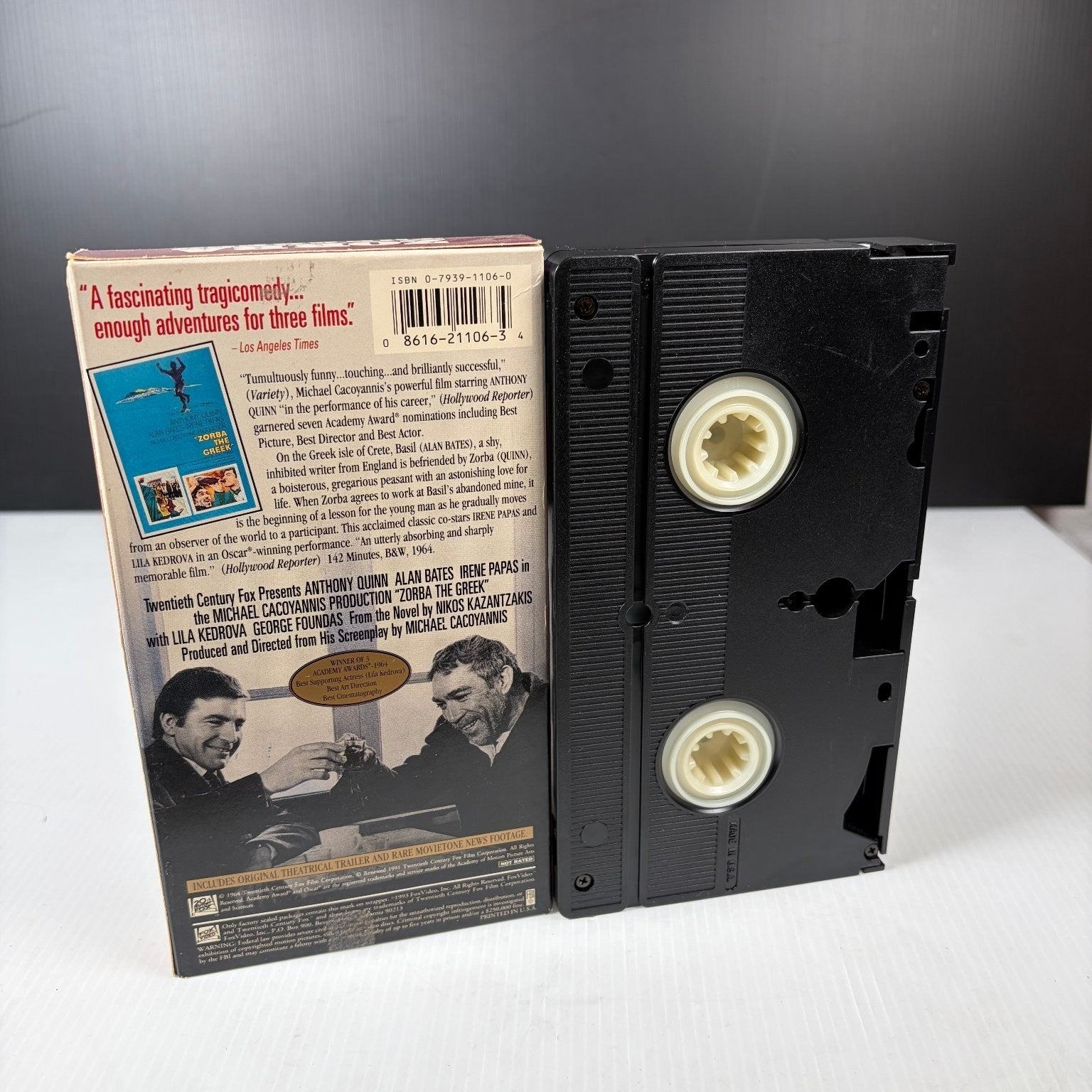 Zorba The Greek VHS 1964 Drama Original Release 20th Century Fox