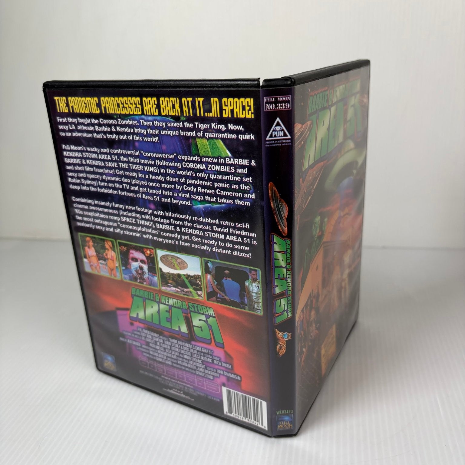 Barbie & Kendra Storm Area 51 DVD 2021 John Chapparrone Sci-Fi Comedy