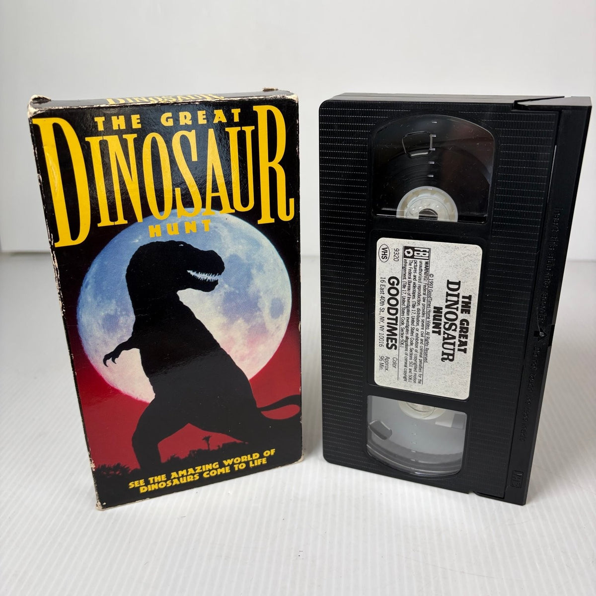 The Great Dinosaur Hunt VHS 1985 Documentary Goodtimes