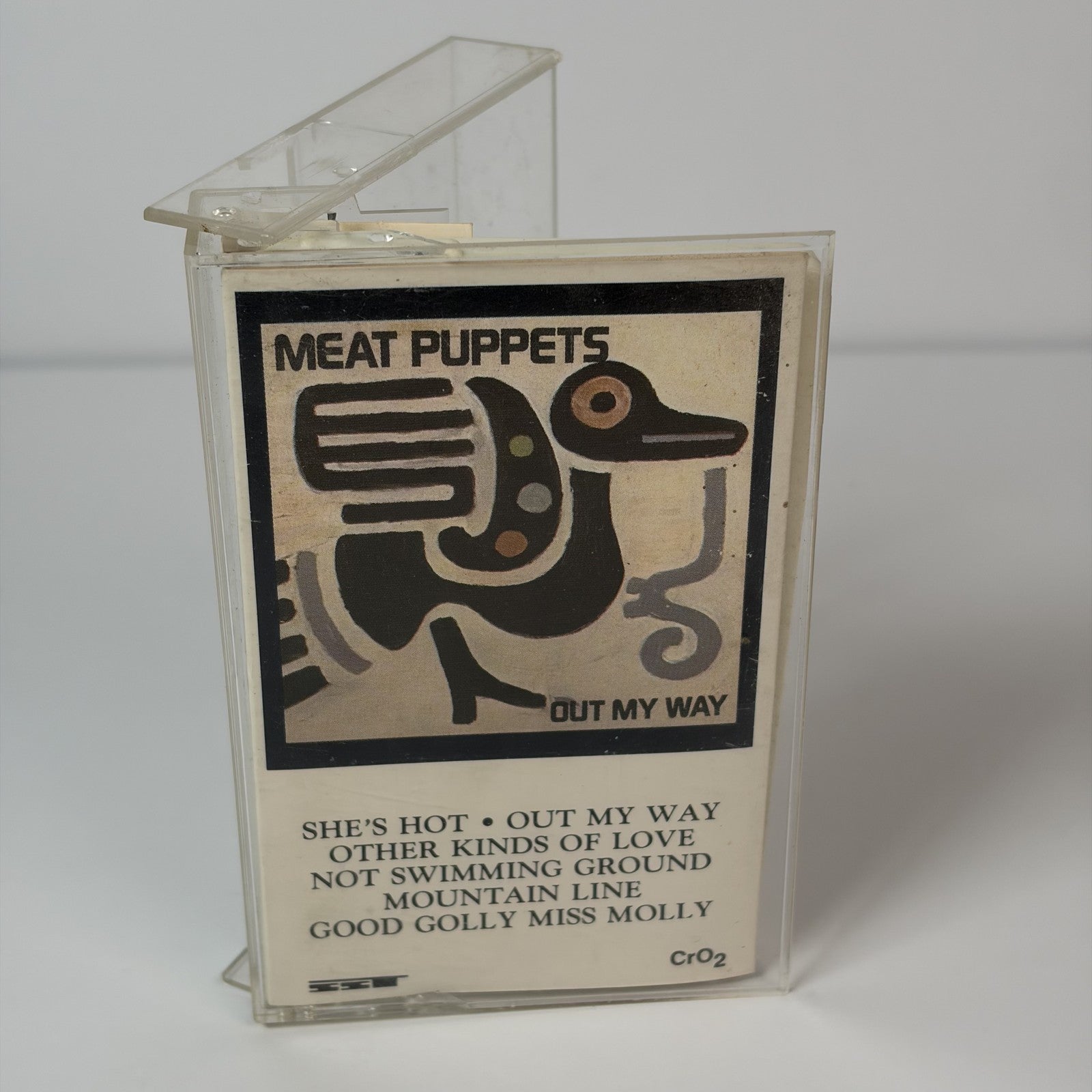 Meat Puppets - Out My Way Cassette Tape SST Records SSTC 049 1986 CrO2 Alt Rock