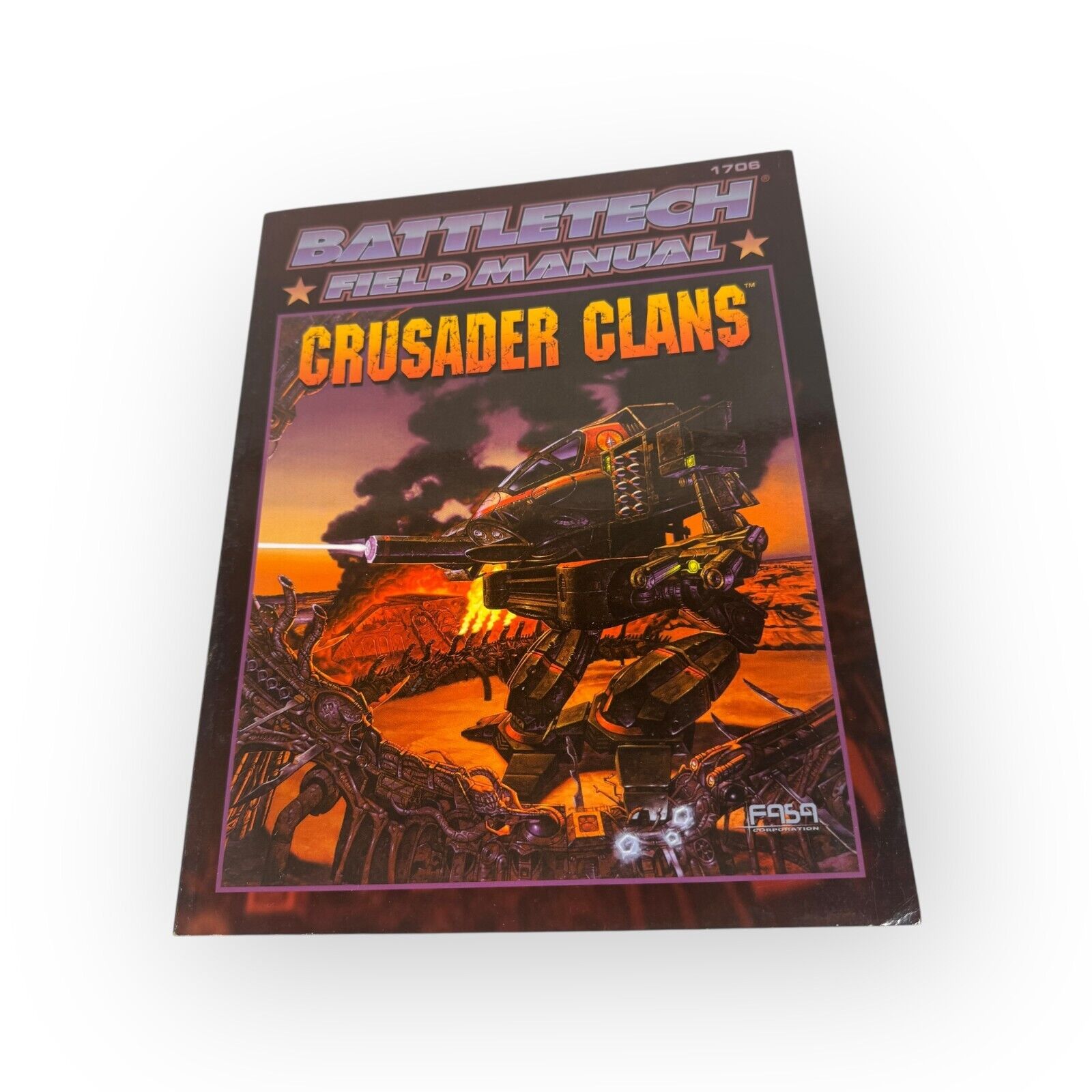 Battletech Field Manual Crusader Clans Sourcebook Original FASA 1706 1998 VG