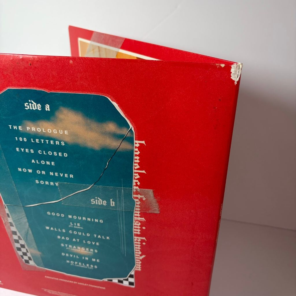 Halsey Hopeless Fountain Kingdom Vinyl LP Blue Splatter Gatefold Astralwerks 201