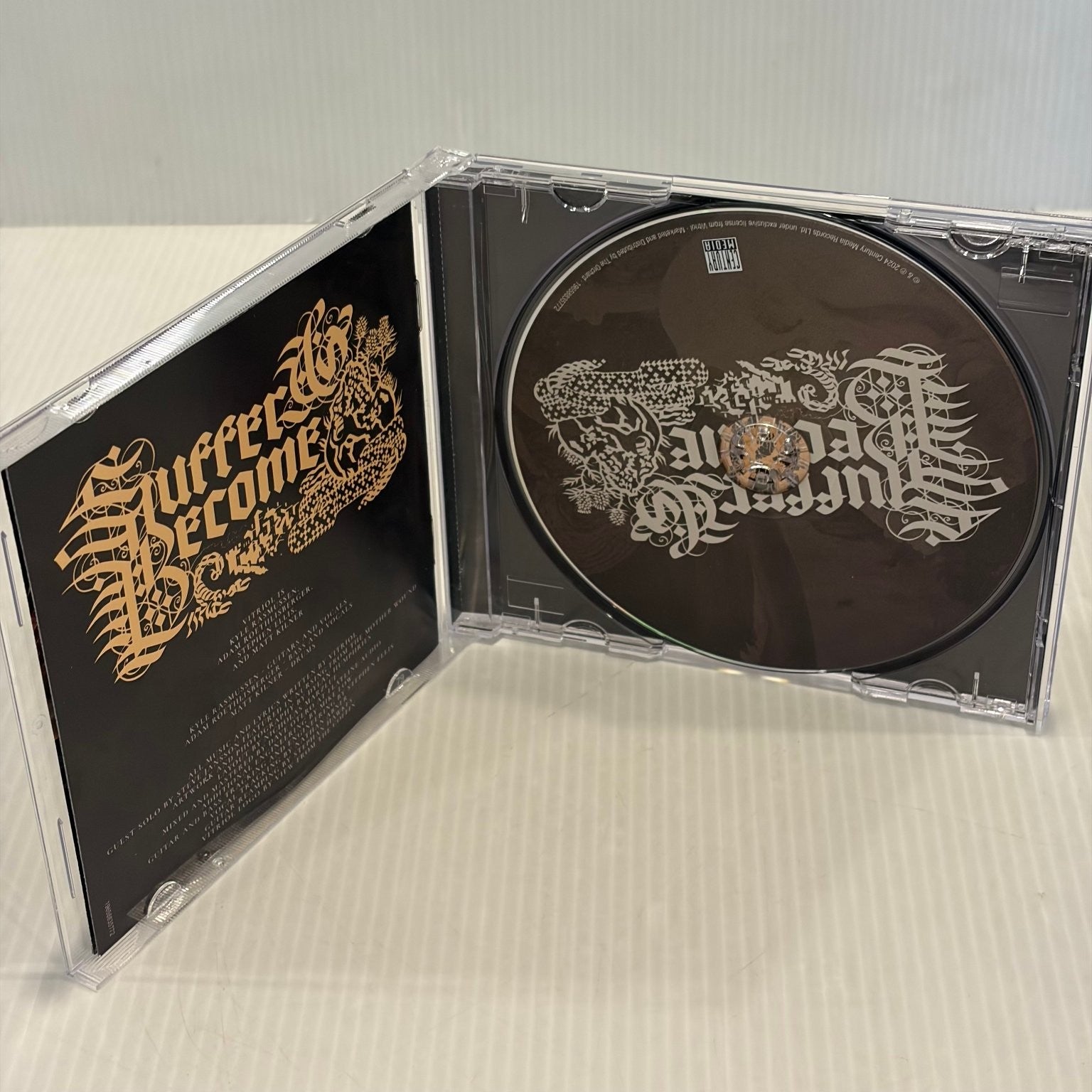 Vitriol – Suffer & Become CD 2024 Blackened Death Metal Century Media