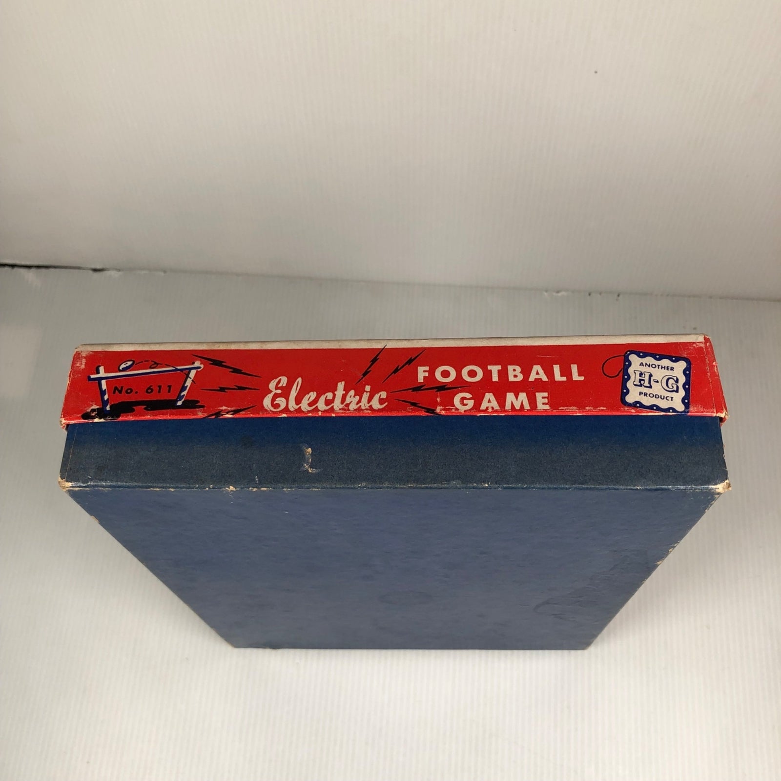 Vintage Wiry Dan's Electric Football Game No. 611 w/ Original Box AS IS