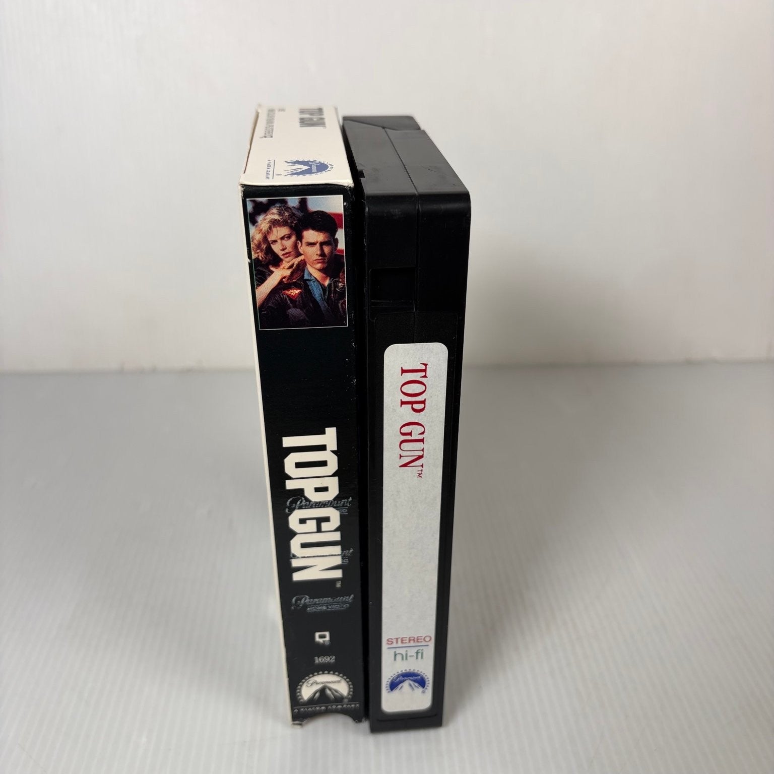 Top Gun VHS 1986 Action Adventure Tom Cruise Paramount Original Release