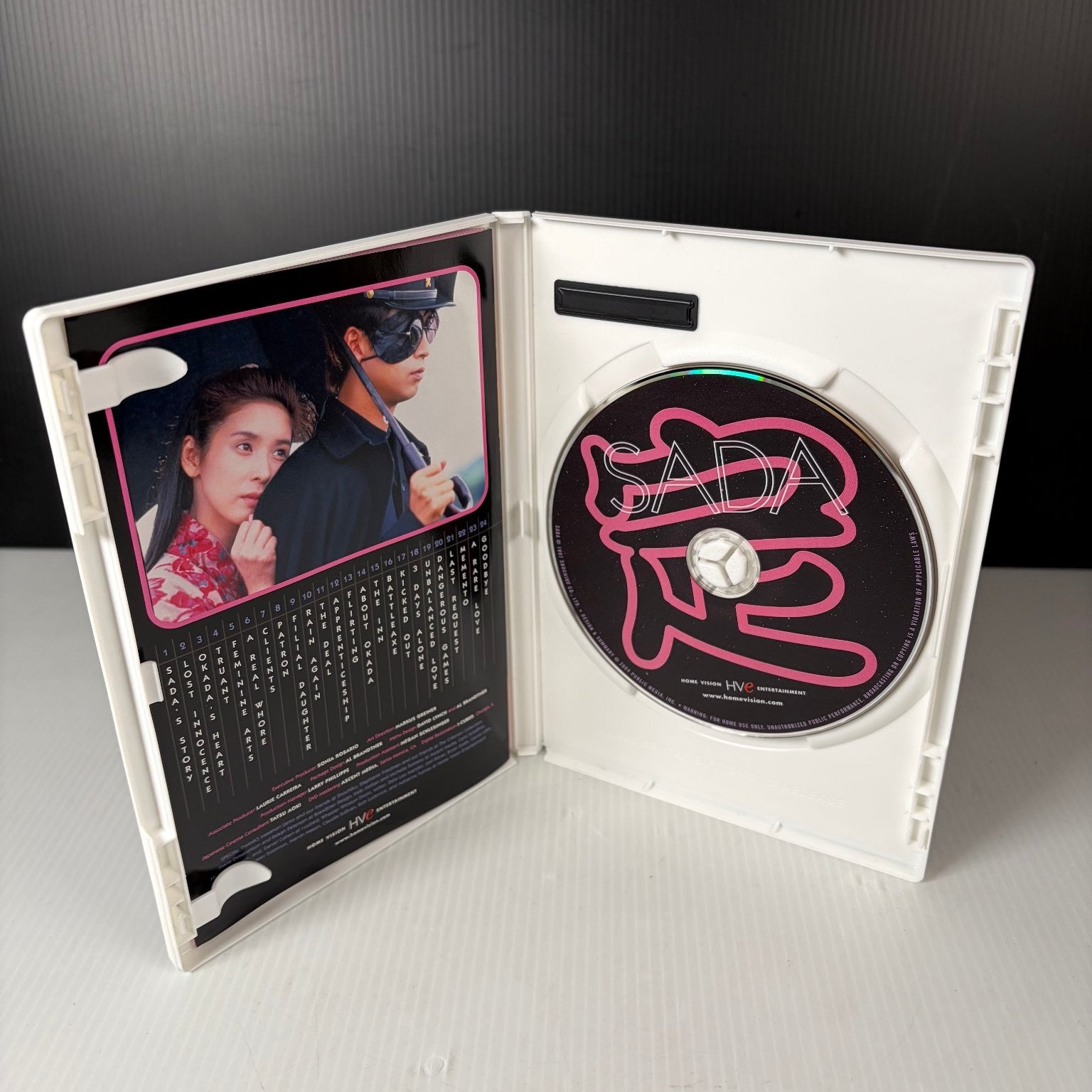 Sada DVD 1998 Rare OOP Japanese Erotic Thriller Nobuhiko Obayashi Hitomi Kuroki