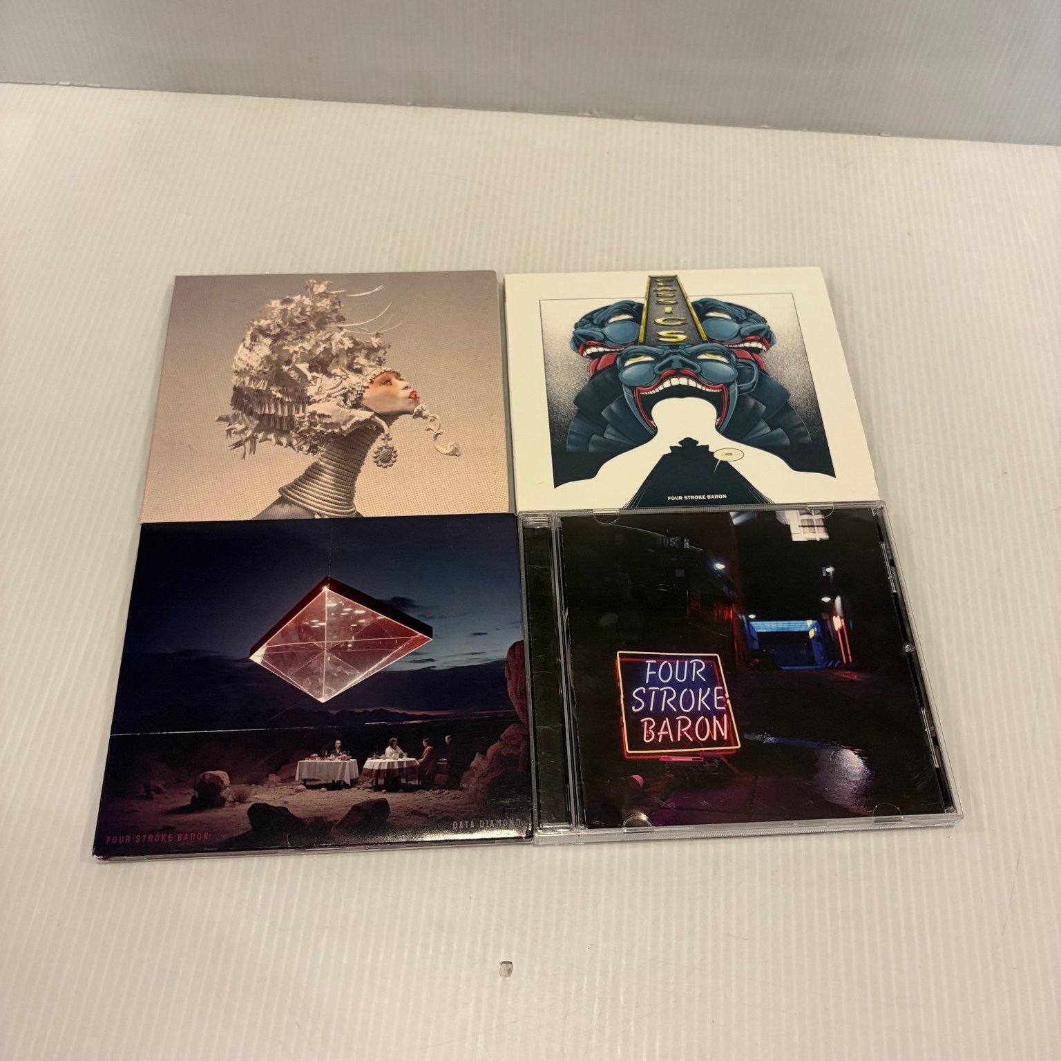 Four Stroke Baron Lot 4 of CDs Data Diamond, Classics, Monoqueen, Silver Screen
