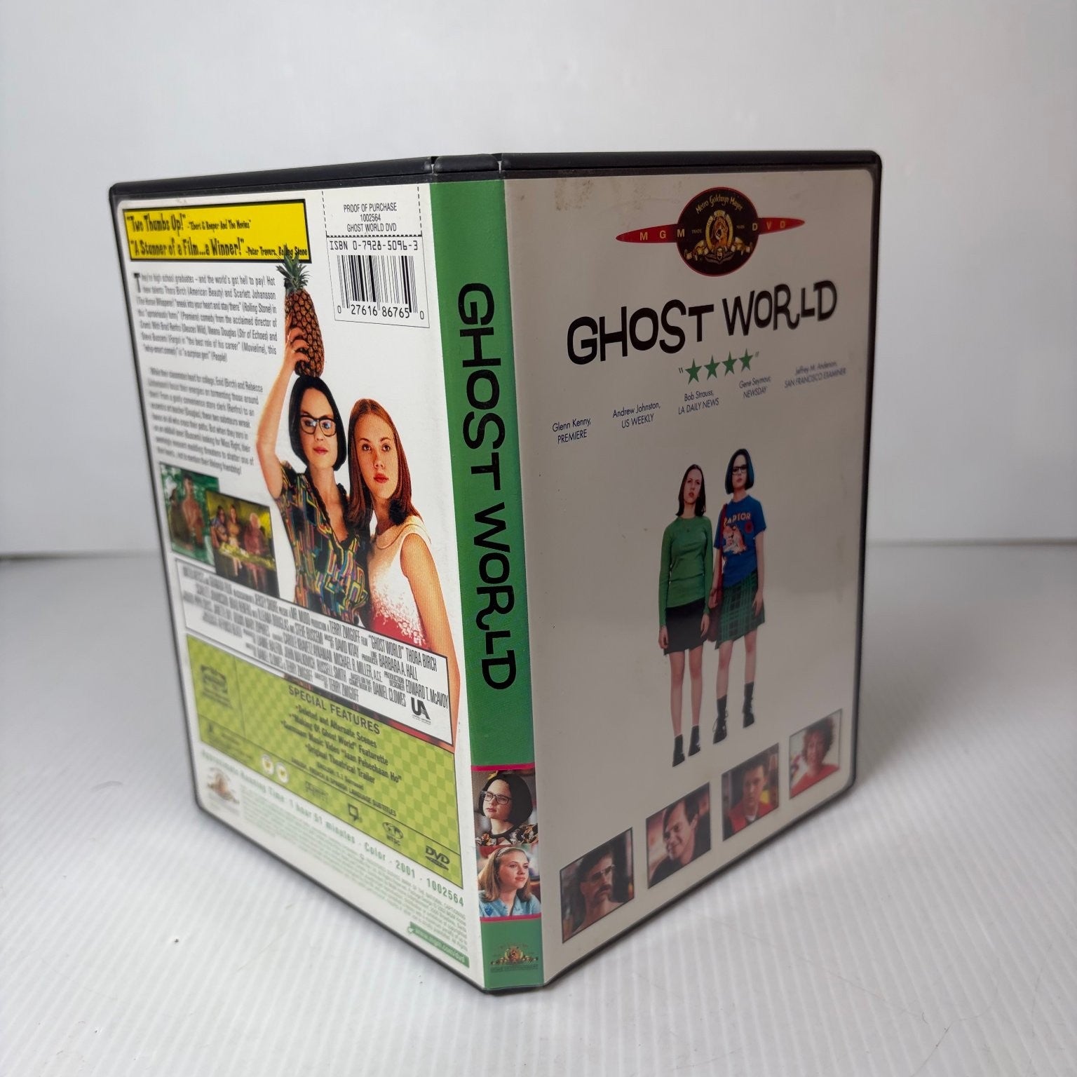 Ghost World DVD 2001 Thora Birch Scarlett Johansson Steve Buscemi Terry Zwigoff