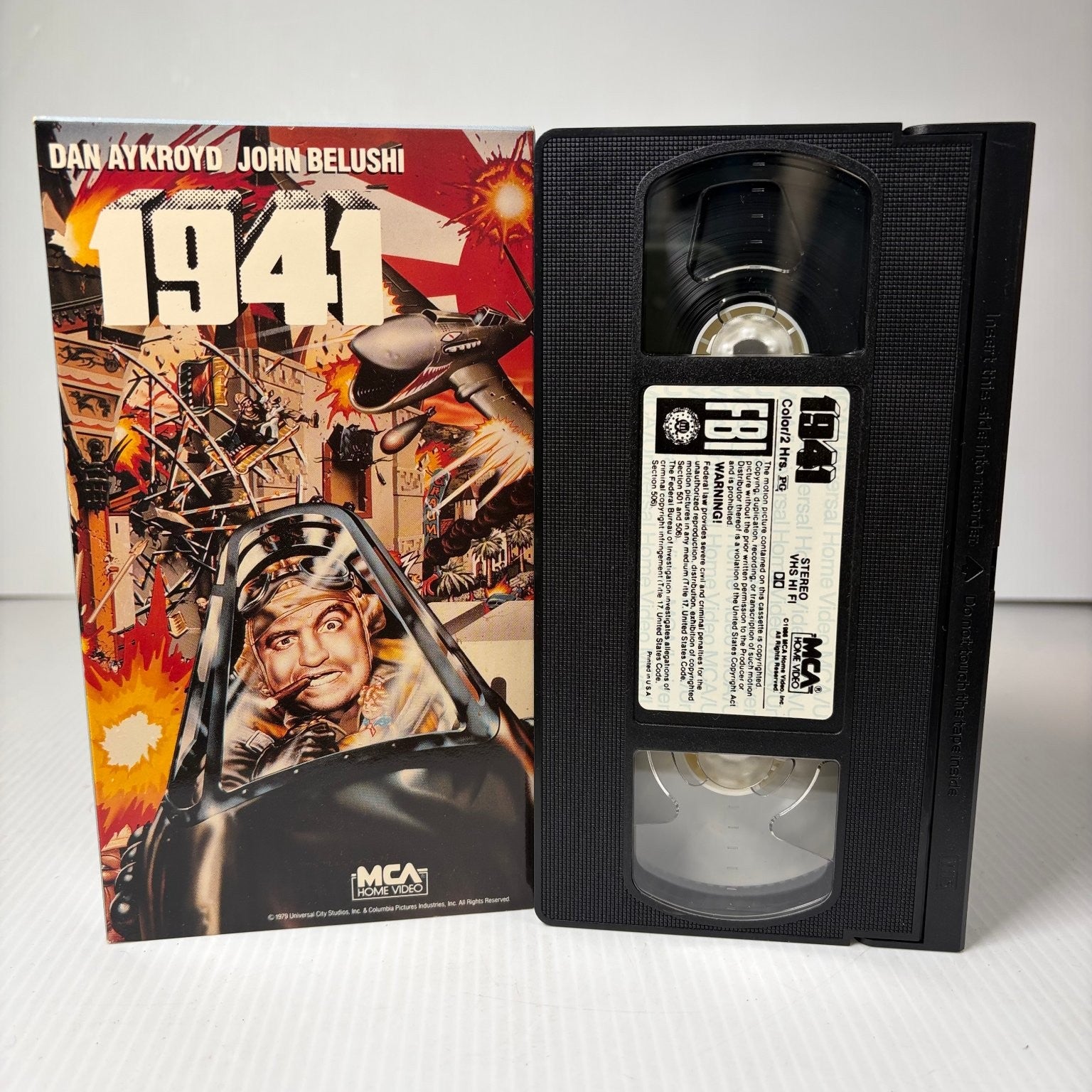 1941 VHS 1979 Steven Spielberg Comedy War MCA Home Video Dan Aykroyd Belushi