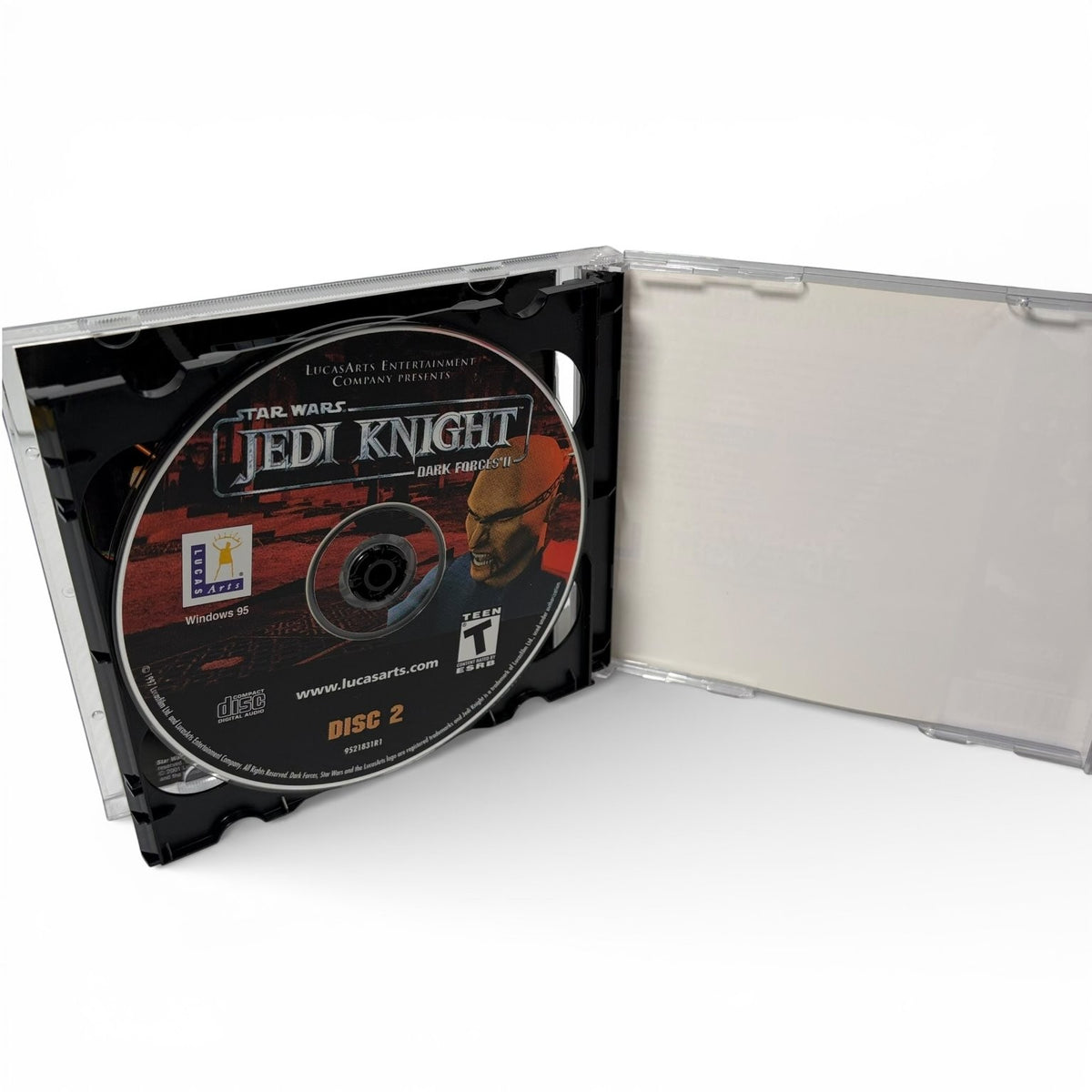 Star Wars Jedi Knight Dark Forces II PC Video Game Windows 95 LucasArts
