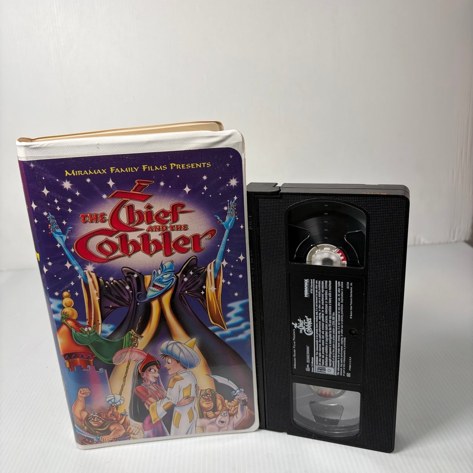 The Thief and the Cobbler VHS 1995 Animated Fantasy Miramax Family Clamshell