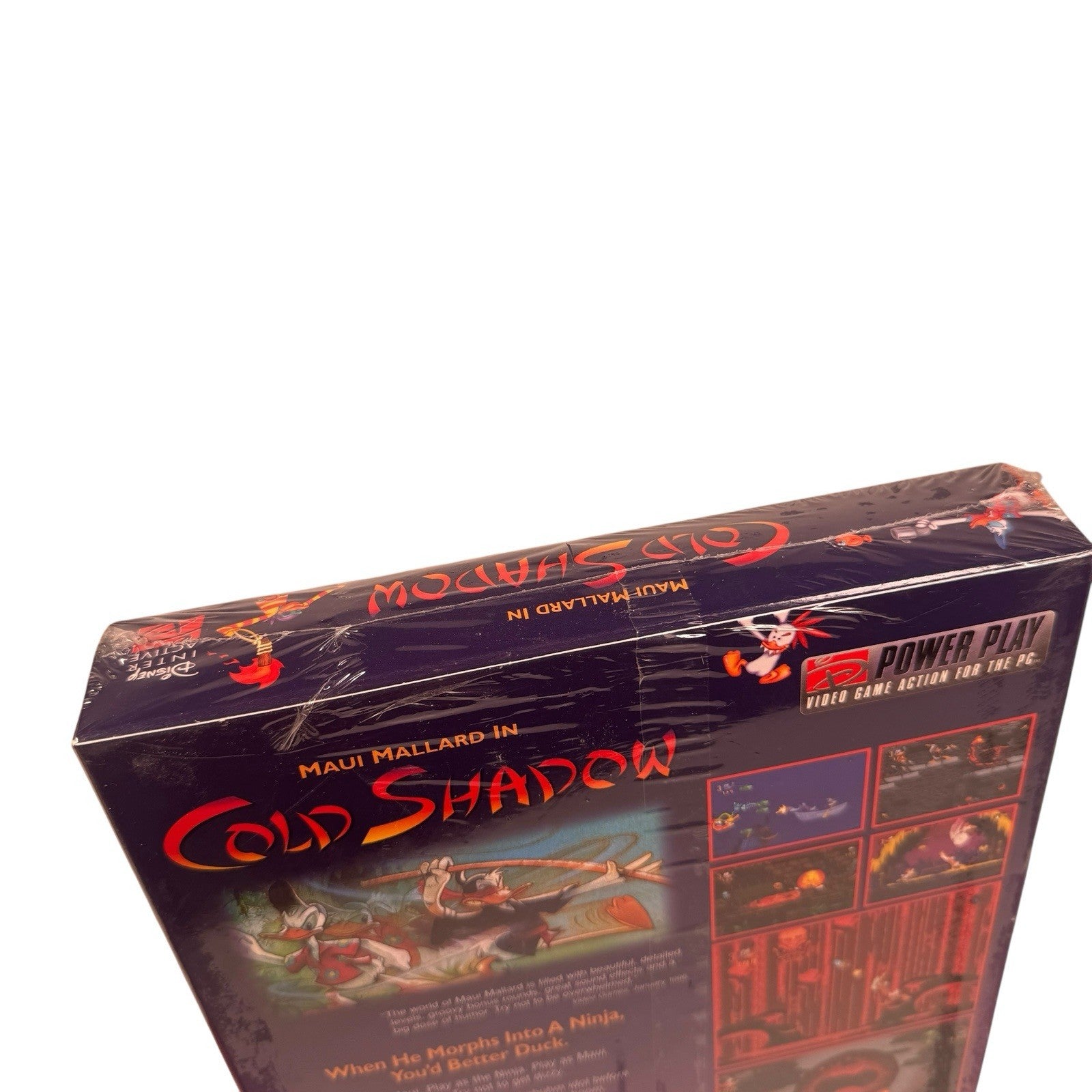 Maui Mallard Cold Shadow PC New Sealed Big Box Computer Game Action Platformer