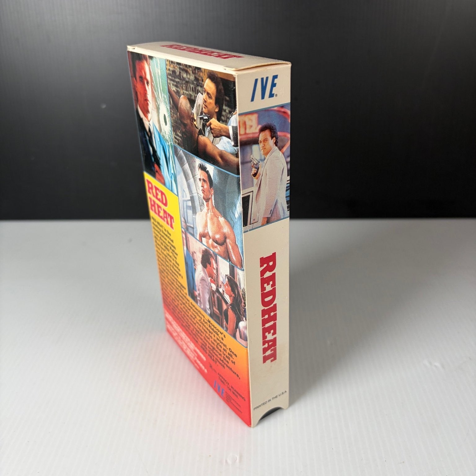 Red Heat VHS 1988 Action Comedy Original Release Arnold Schwarzenegger