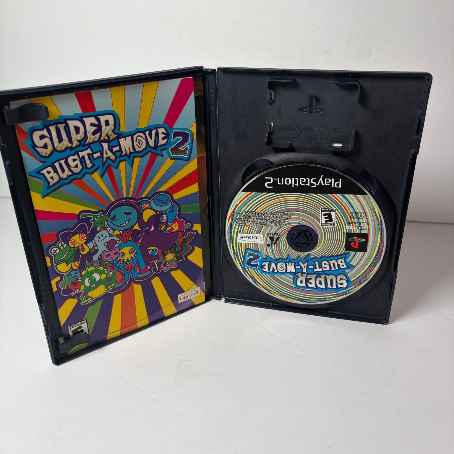 Super Bust-A-Move 2 PlayStation 2 PS2 Game Complete CIB NTSC U/C Ubisoft TAITO