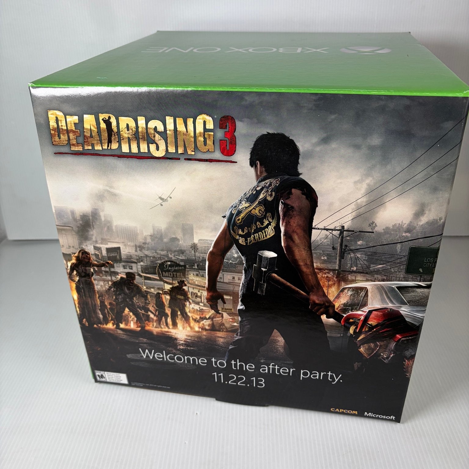 Xbox One Dead Rising 3 Release Day Store Display 12"x12" 11.22.13