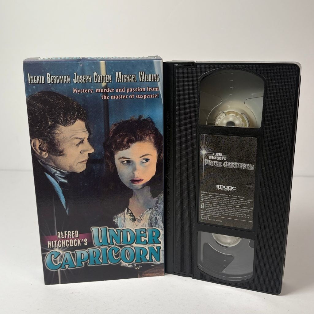 Alfred Hitchcock's Under Capricorn VHS Ingrid Bergman Joseph Cotten Image Ent