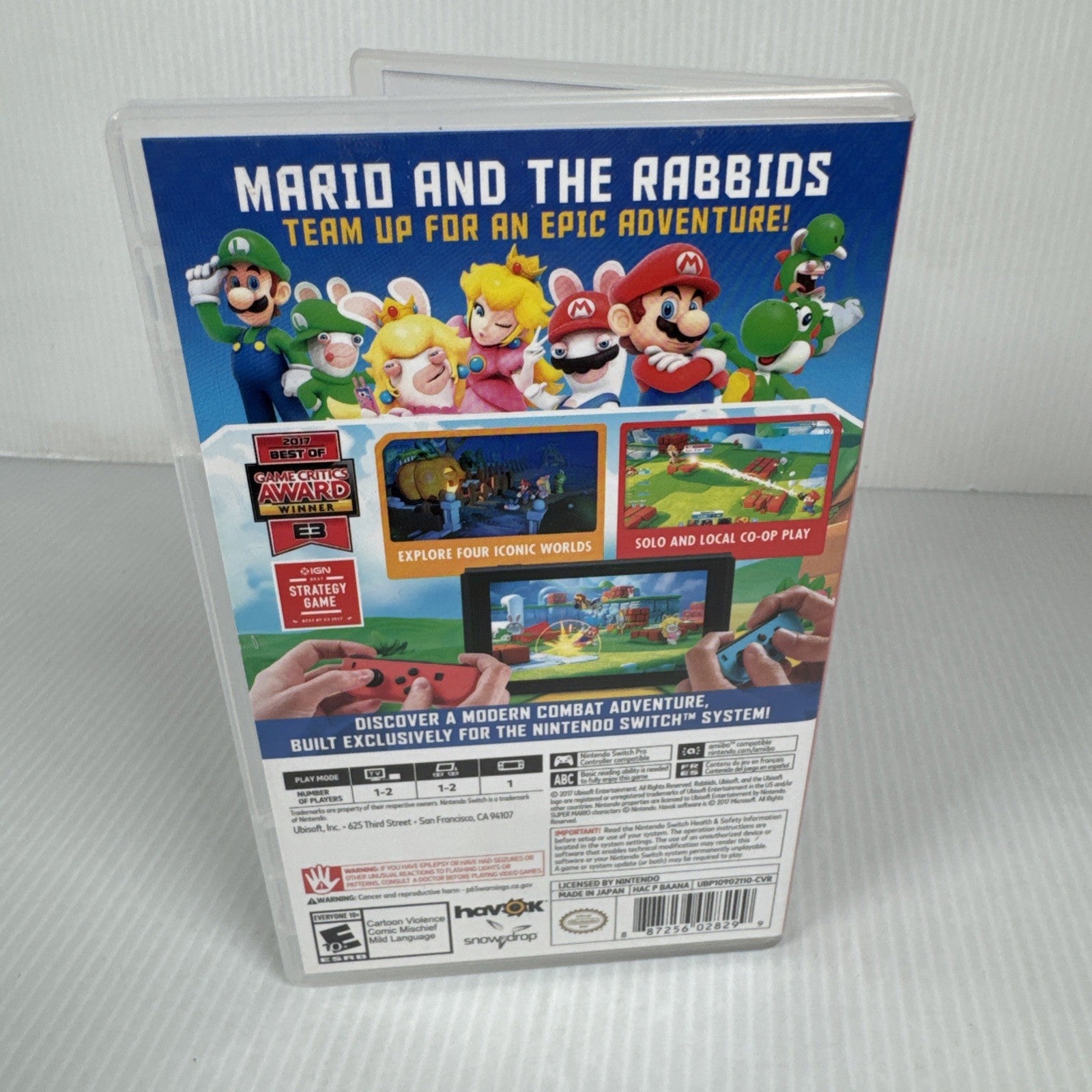 Nintendo Switch Game - Mario & Rabbids: Kingdom Battle