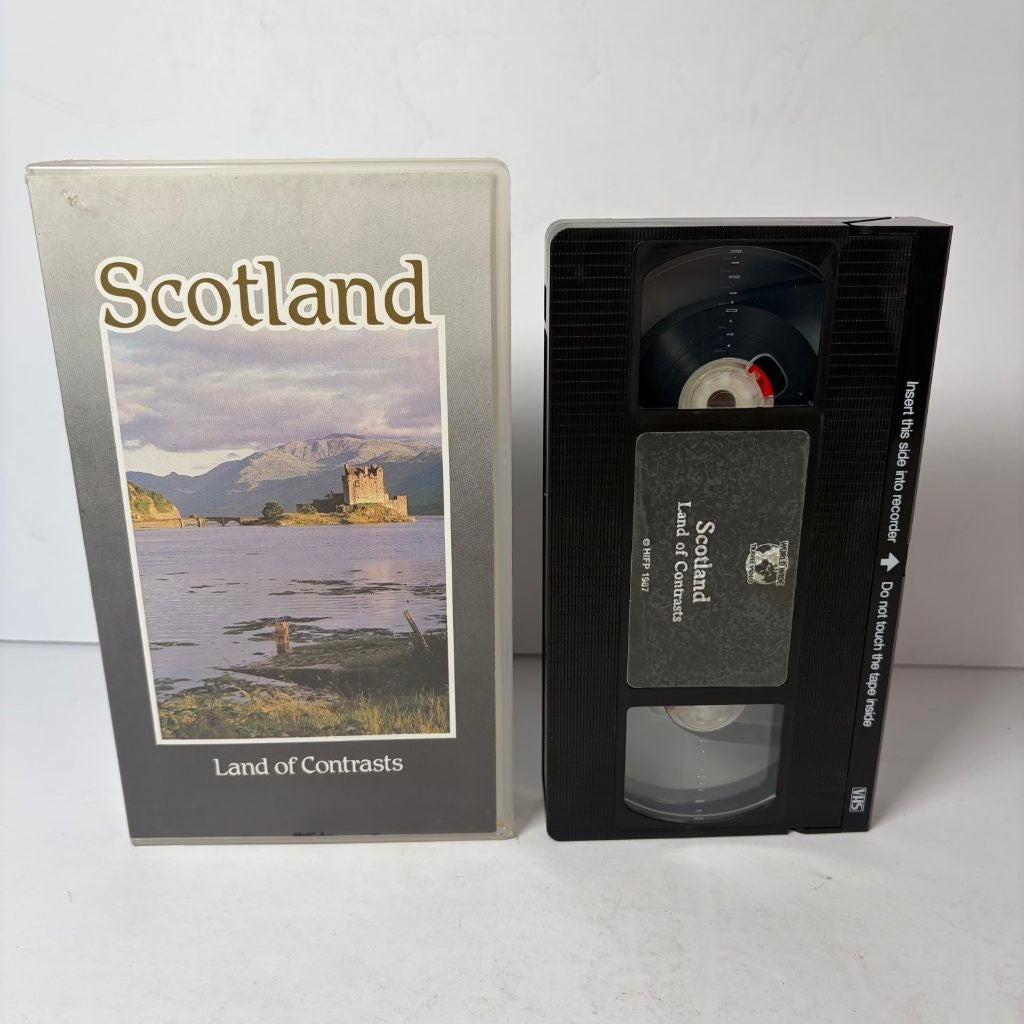 Scotland Land of Contrasts VHS 1987 World Wide Travel Video Highlight Intl Film