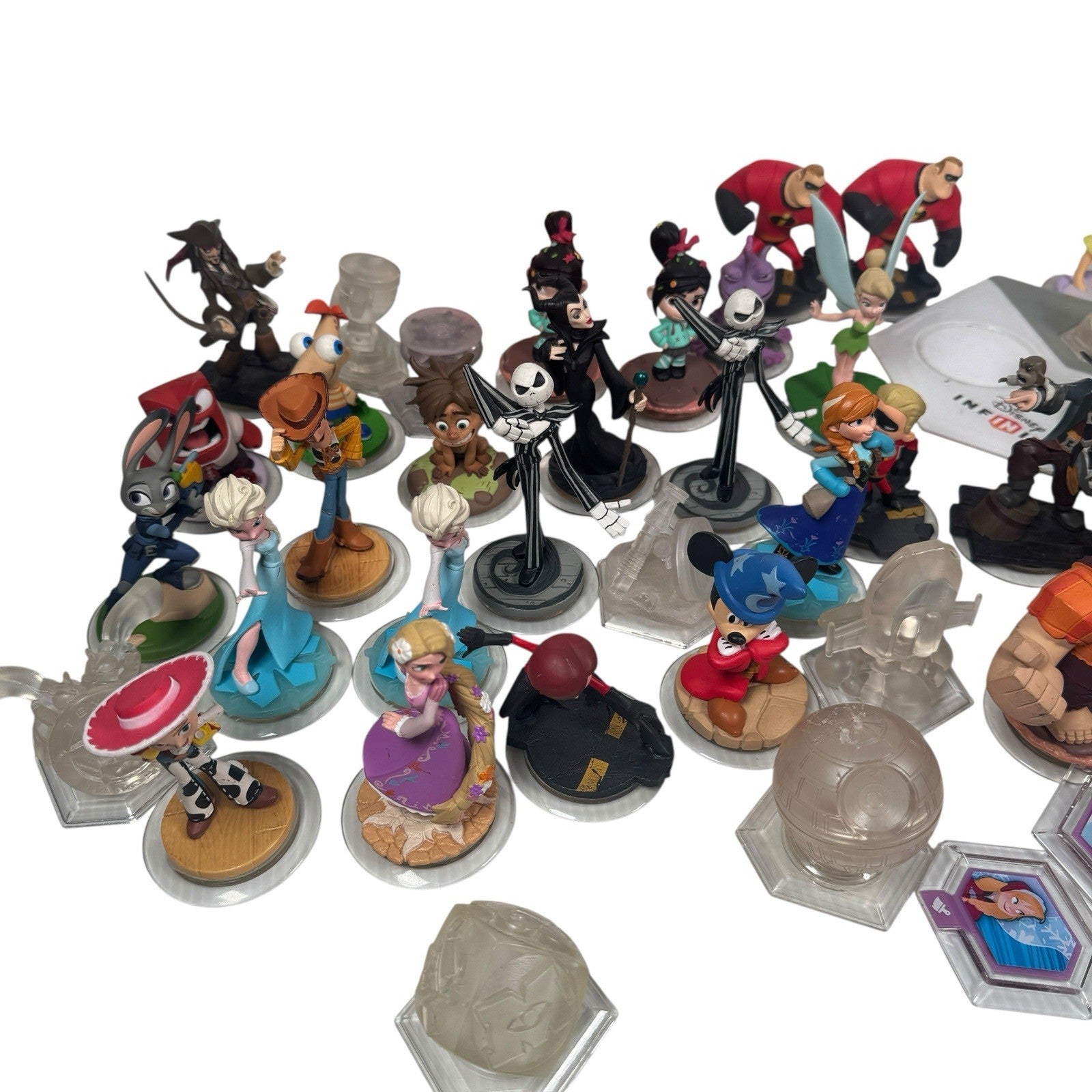 Huge Mixed Disney Infinity 3.0 Lot 35 Characters, Game, Portal & More